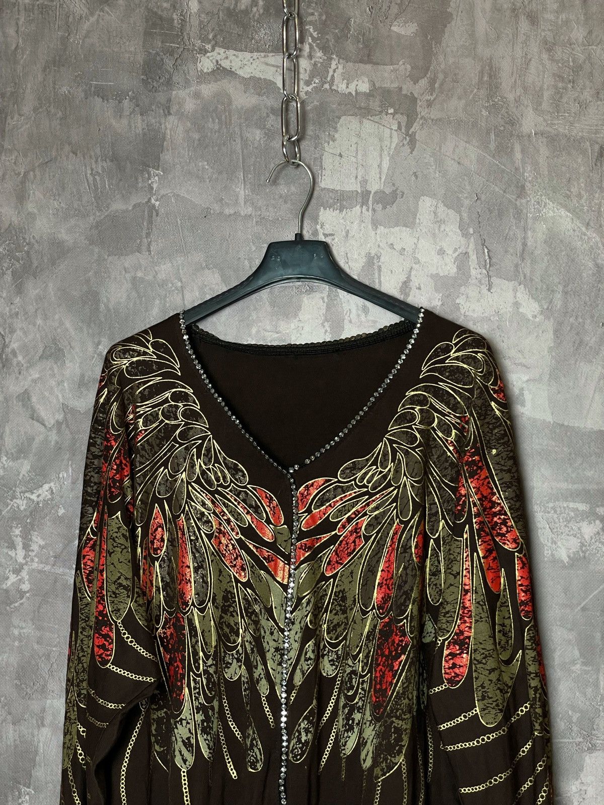 Vintage Japanese Style Fullprint Long Sleeve Y2k Rave JPG Size L / US 10 / IT 46 - 2 Thumbnail