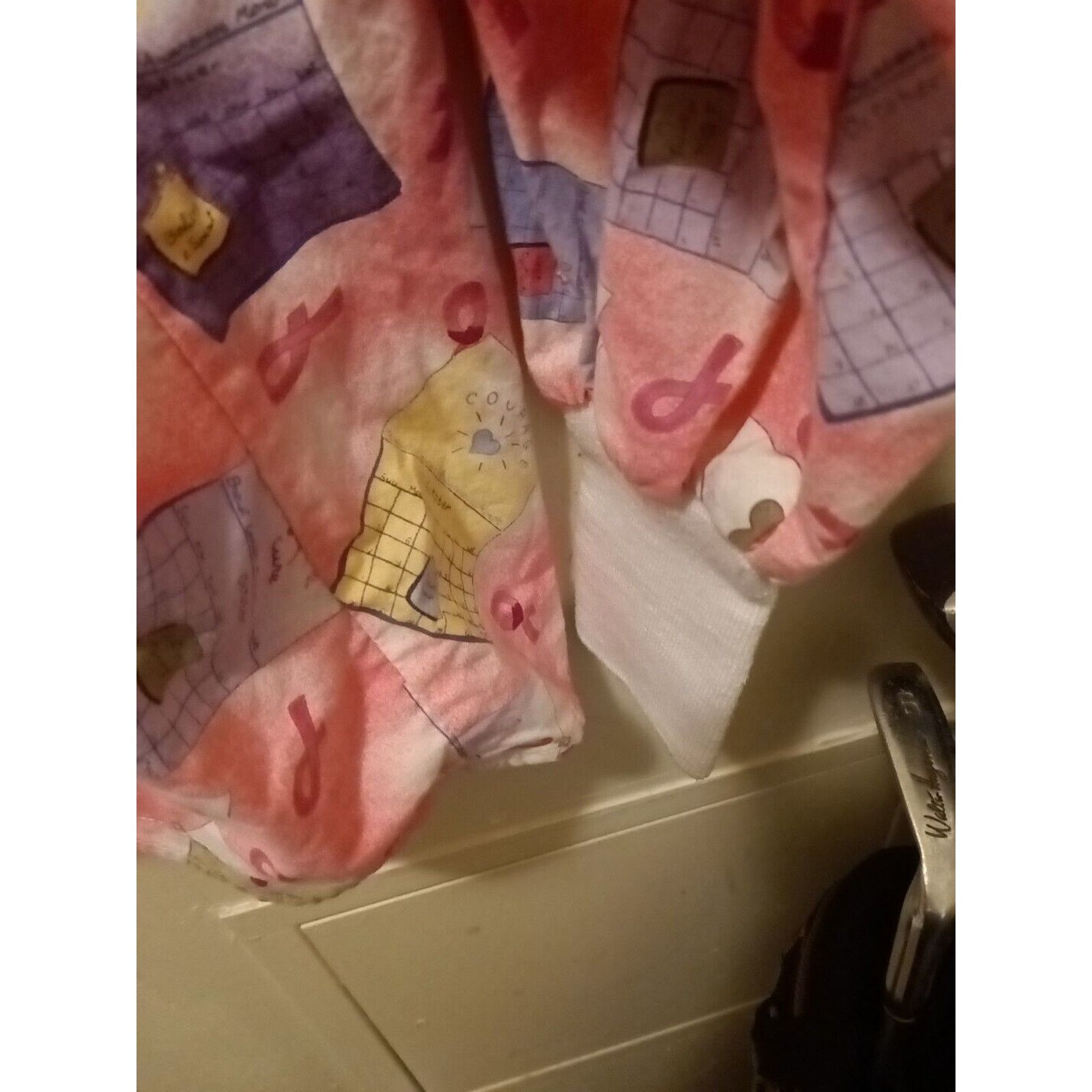 Other Crest Medical Scrub Top Breast cancer Size L Size L / US 10 / IT 46 - 3 Thumbnail