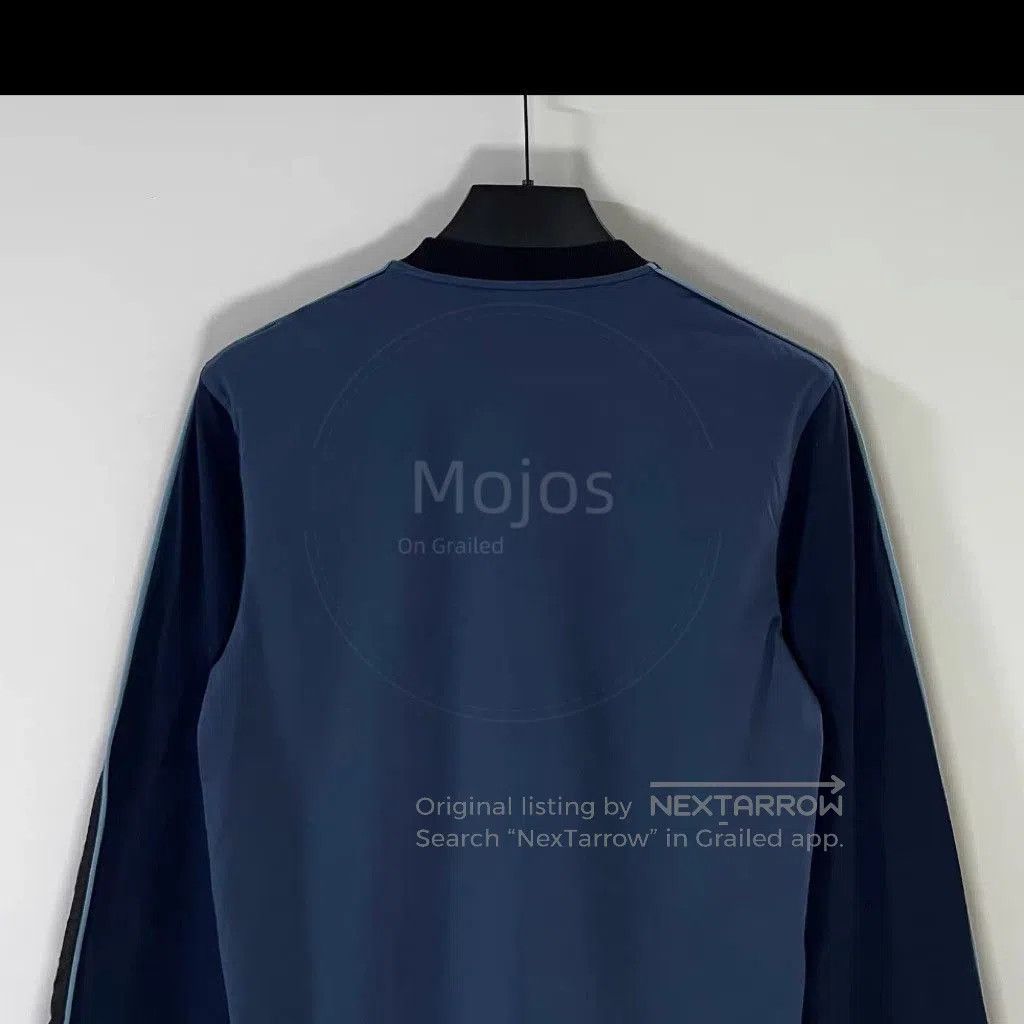 Prada Nylon Patch Sweatshirt.