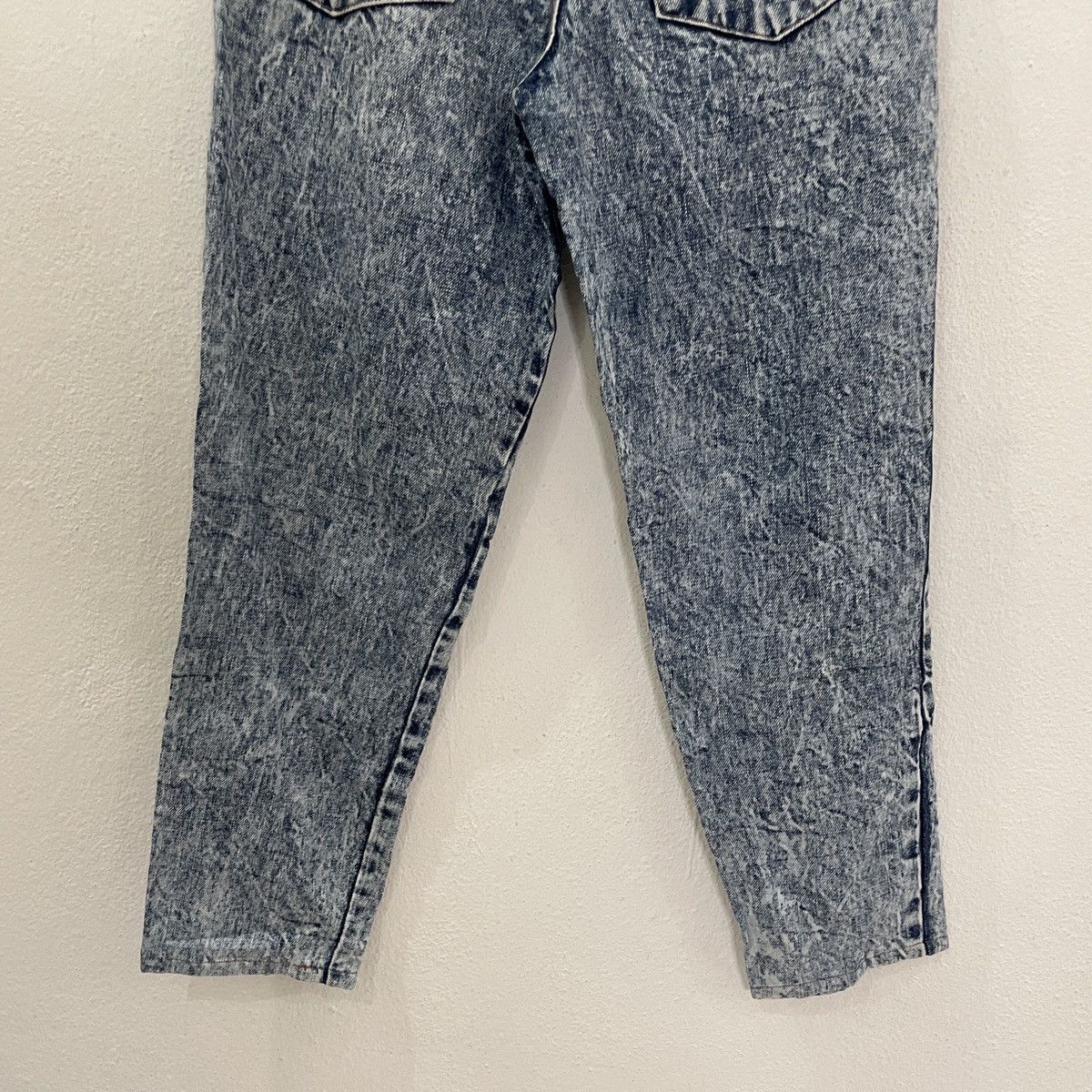 20471120 Vintage Fittz Acid Wash Denim Jeans Size US 27 - 10 Thumbnail