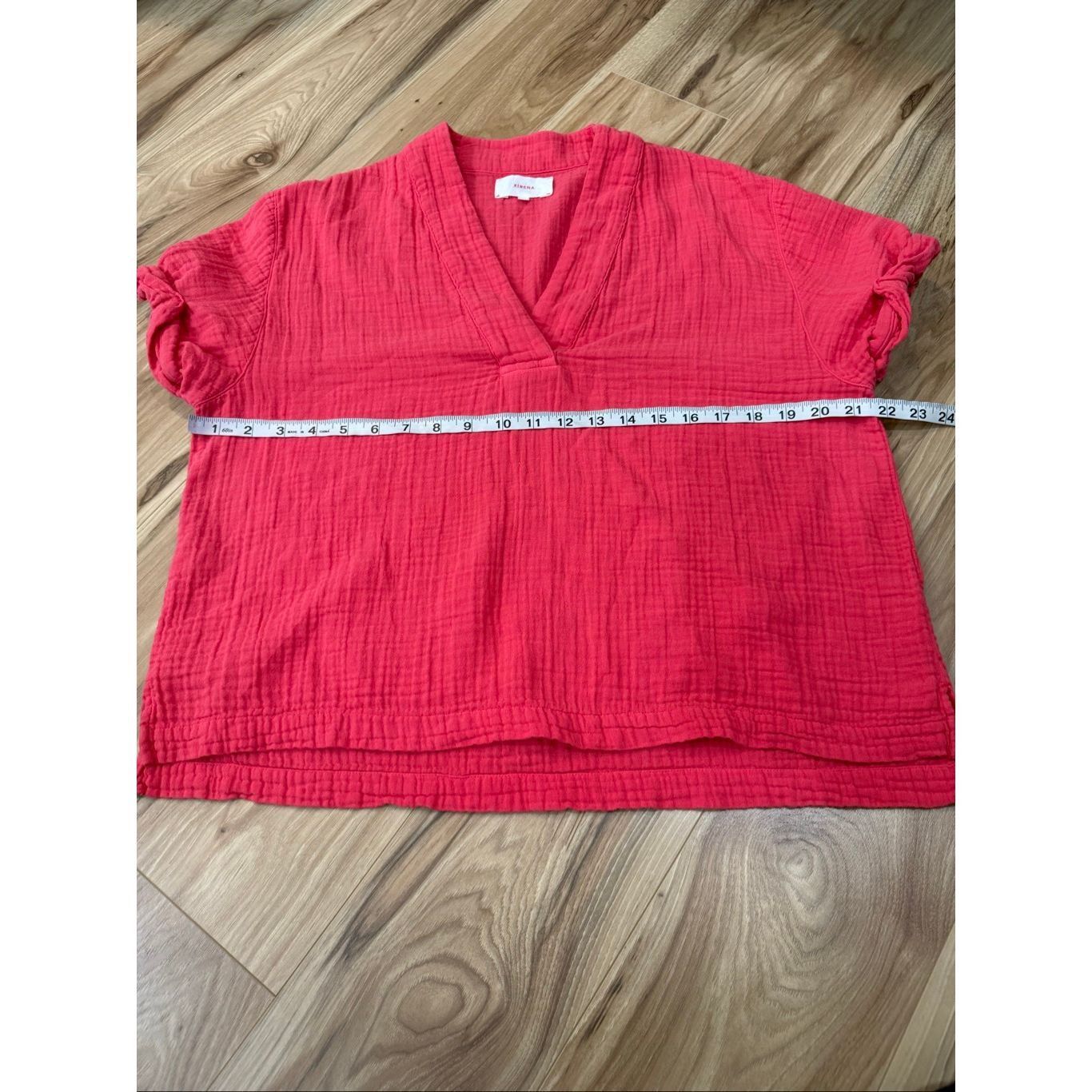 Xirena Xirena boho oversized lagenlook top short sleeves size XS Size XS / US 0-2 / IT 36-38 - 7 Thumbnail