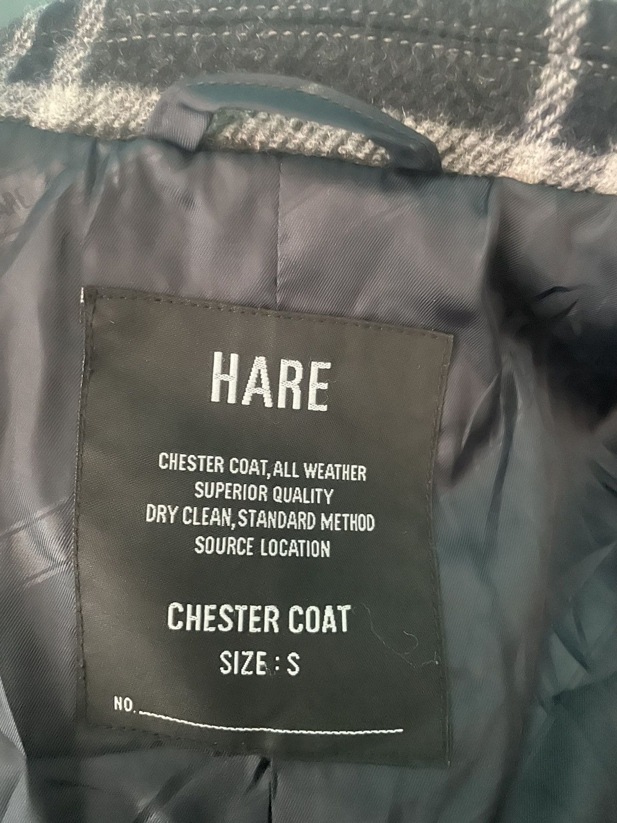 HARE × Japanese Brand × Vintage Hare Wool Coat Size US S / EU 44-46 / 1 - 6 Thumbnail