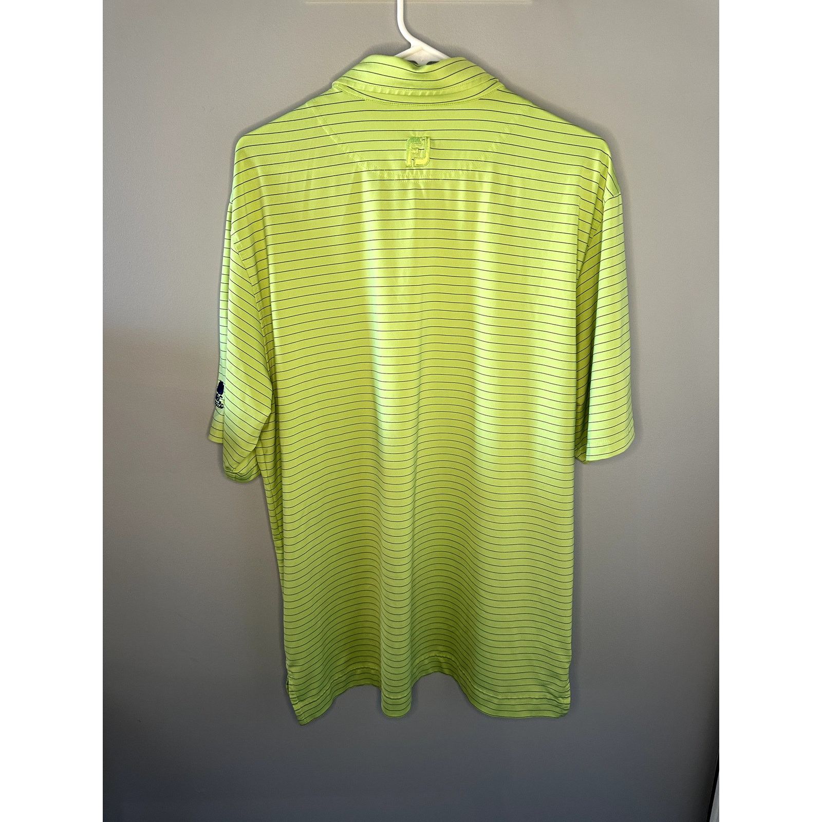 Footjoy FootJoy NBC Sports Stripe Performance Golf Polo Green Large Size US L / EU 52-54 / 3 - 5 Thumbnail