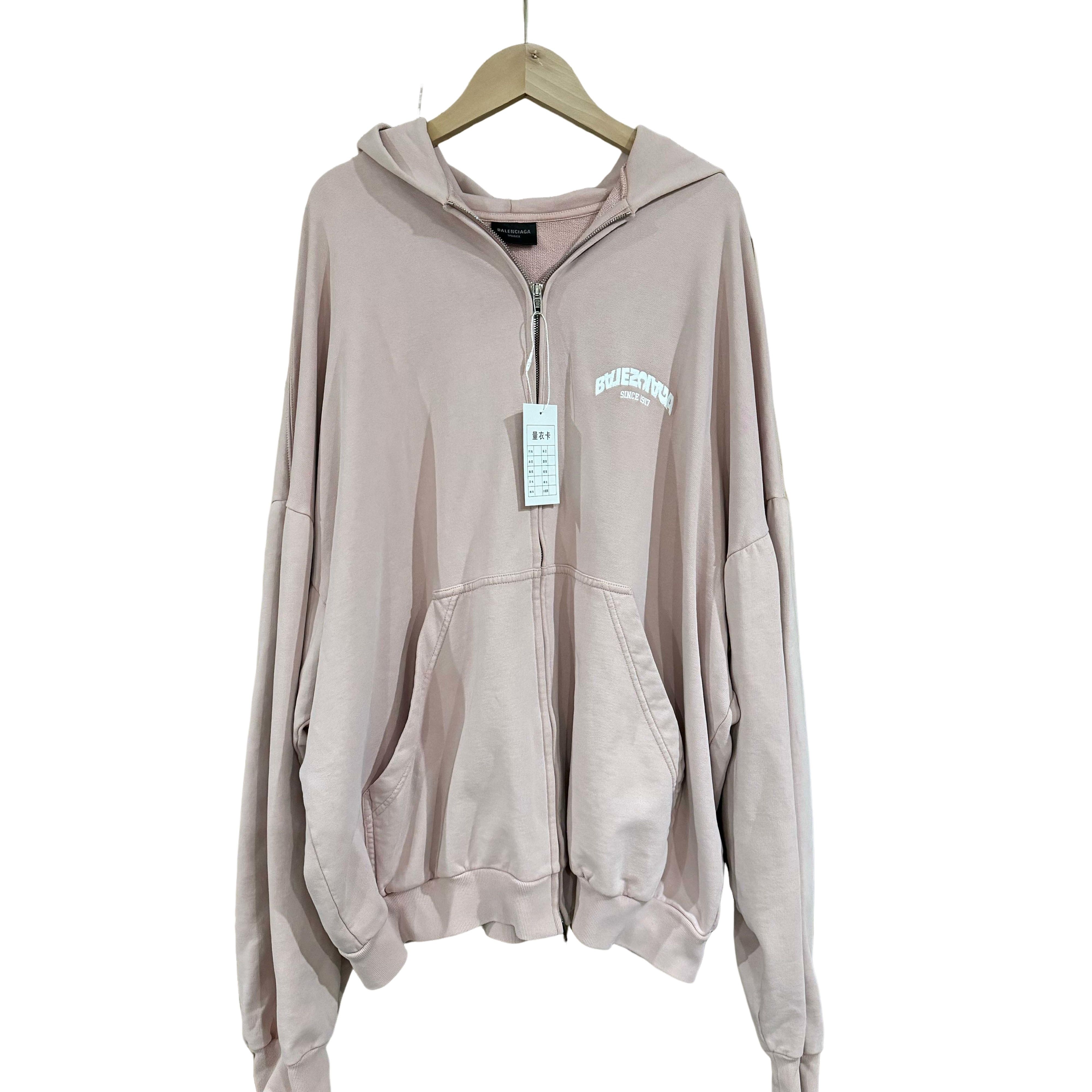 Balenciaga Balenciaga Polo Zip Up Hoodie | Grailed