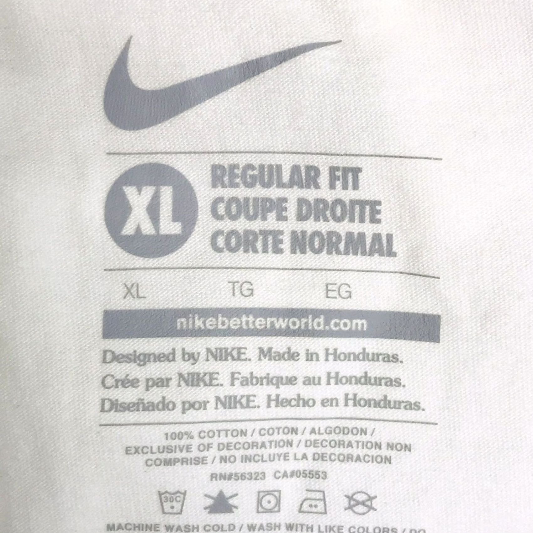 Nike Nike Men University of Oregon Ducks Regular Fit Cotton Short Sleeve T-Shirt XL Size US XL / EU 56 / 4 - 3 Thumbnail