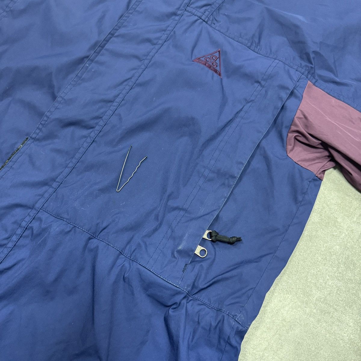 Nike ACG Vintage Nike ACG Spell Out Swoosh F.I.T. Windbreaker Jacket Size US M / EU 48-50 / 2 - 7 Thumbnail