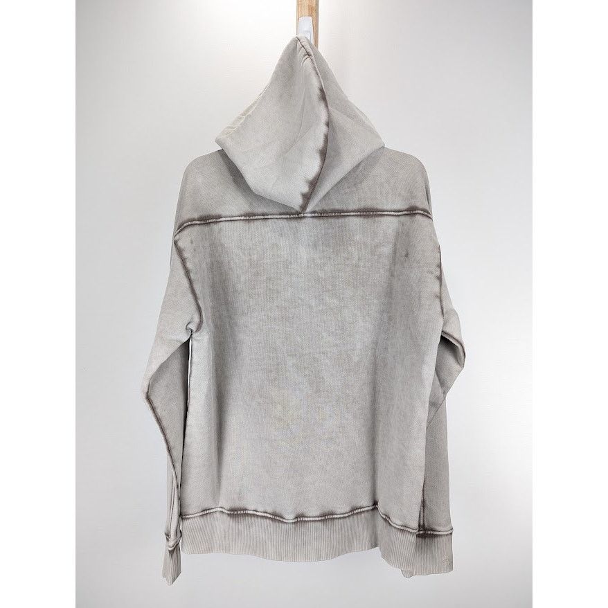 Balmain o1rshd1 Washed Hoodie in Grey Size US S / EU 44-46 / 1 - 13 Thumbnail