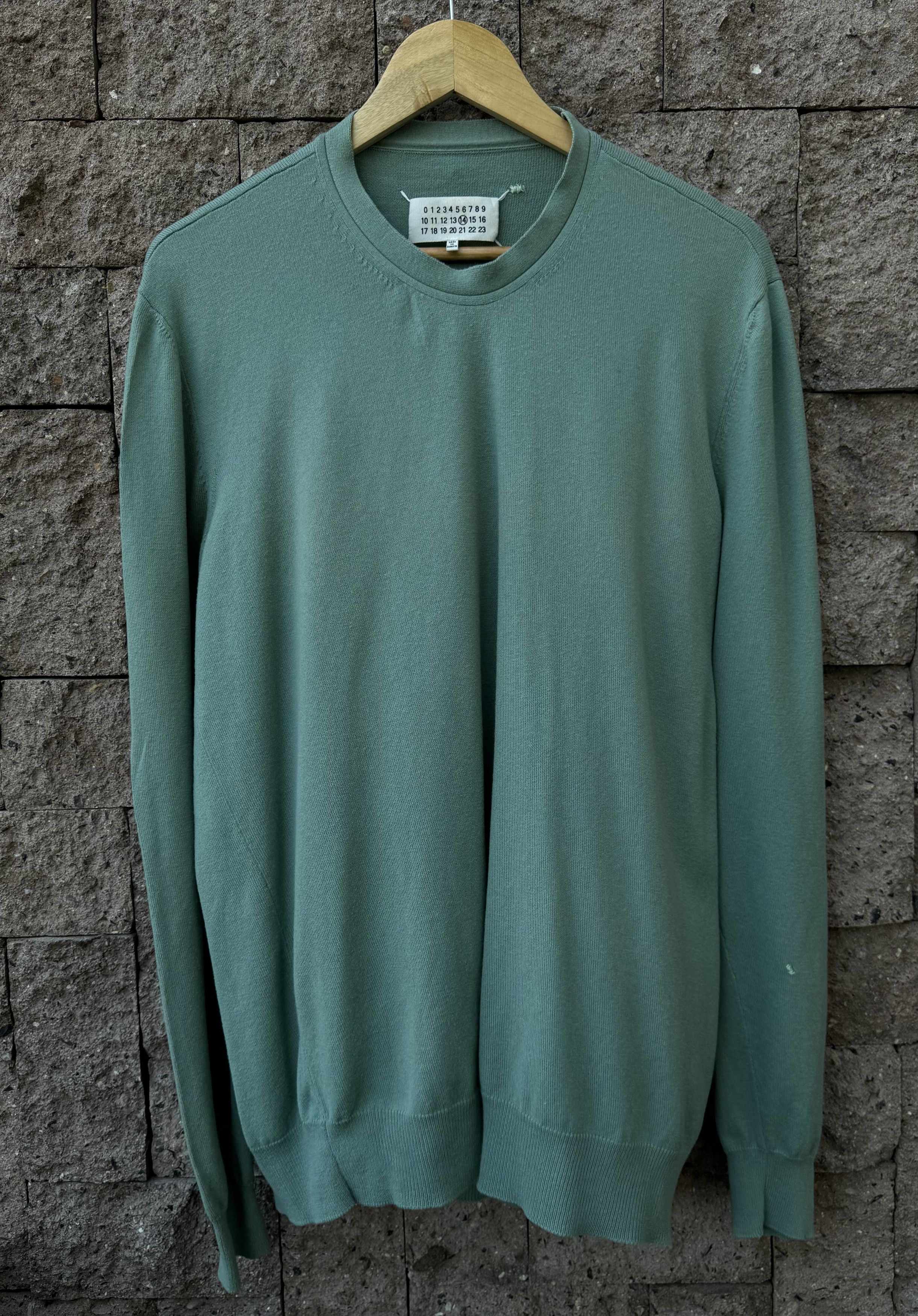 Maison Margiela Maison Margiela Elbow Patch Sweater Size US XL / EU 56 / 4 - 1 Thumbnail
