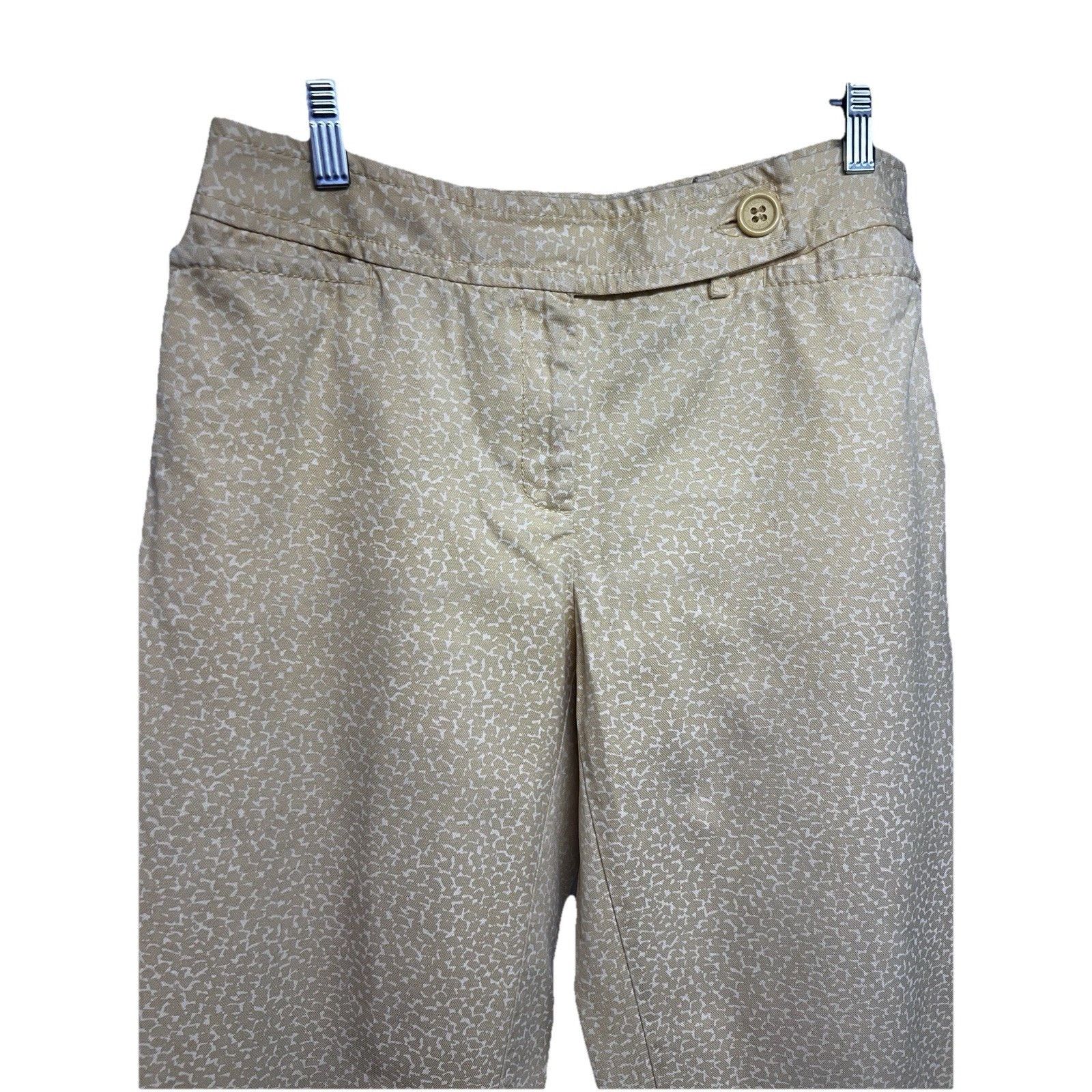 Liz Claiborne Liz Claiborne Audra Yellow Denim Crop Denim Ankle Pants 10 Size 32" / US 10 / IT 46 - 3 Thumbnail