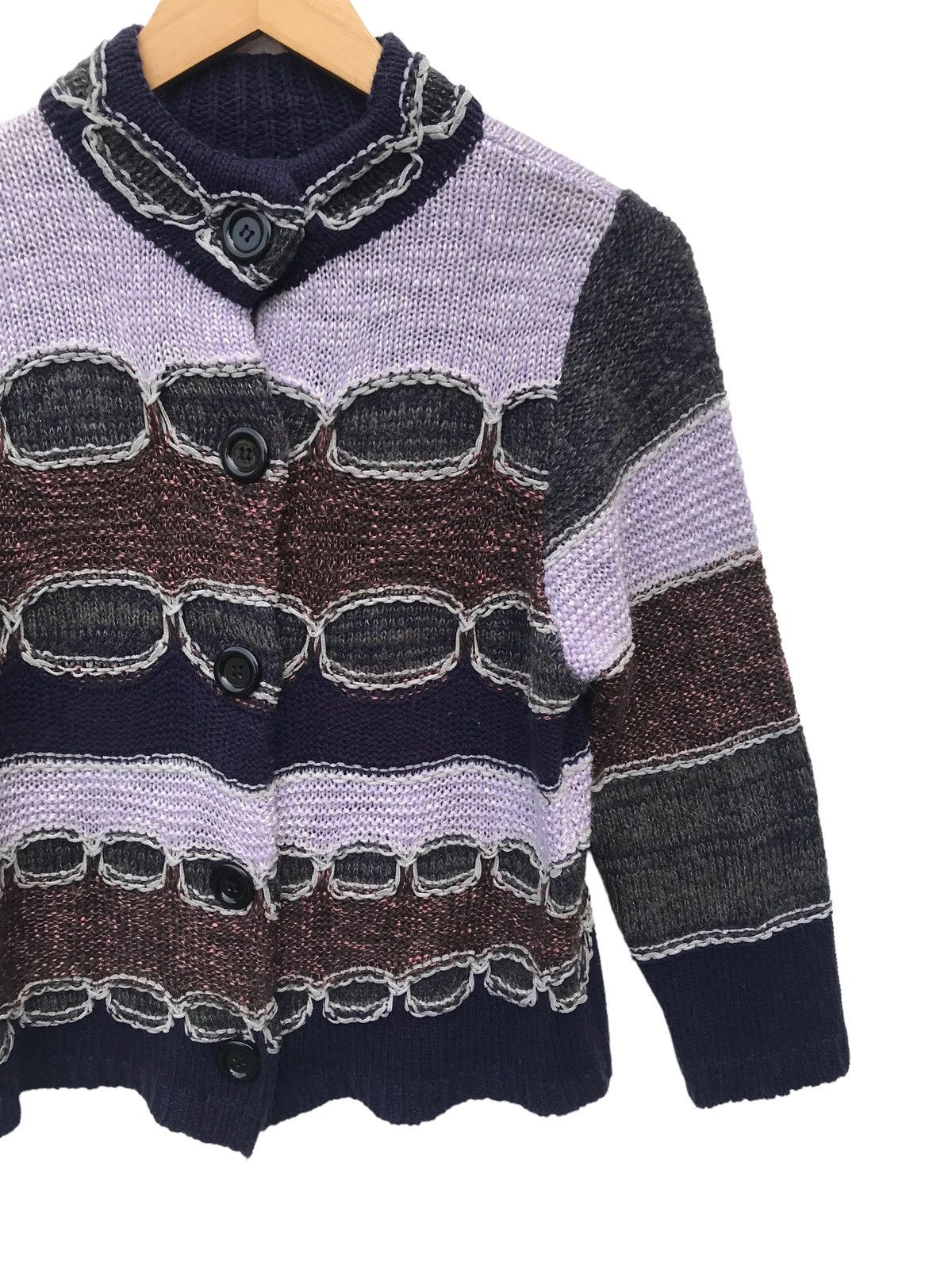 Japanese Brand Airpart Jacket Kansai Fashion Union Knitwear Sweater Size M / US 6-8 / IT 42-44 - 3 Thumbnail