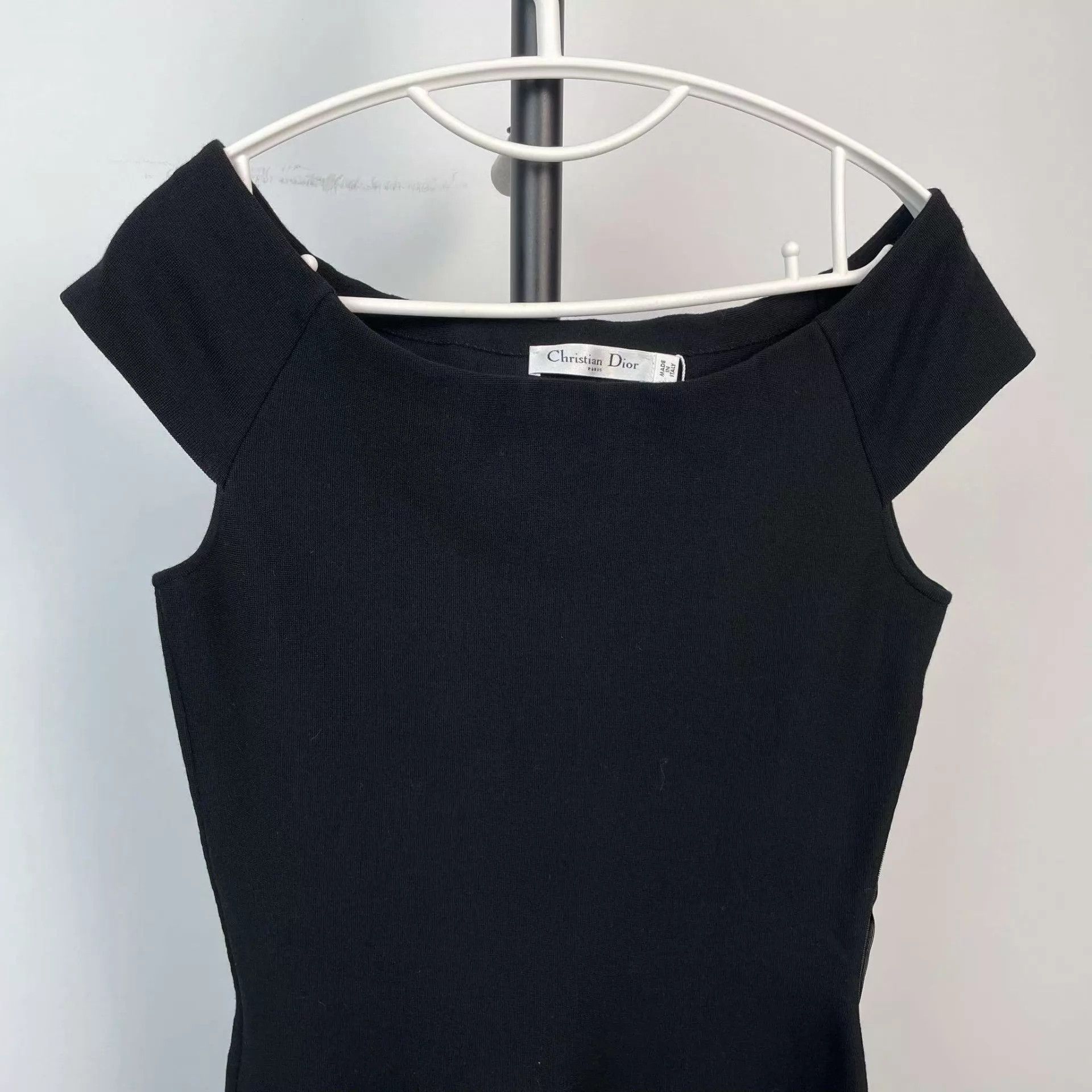 Dior Dior Black Mini Dress 95 New 250619DYFVL05 Size S / US 4 / IT 40 - 6 Thumbnail
