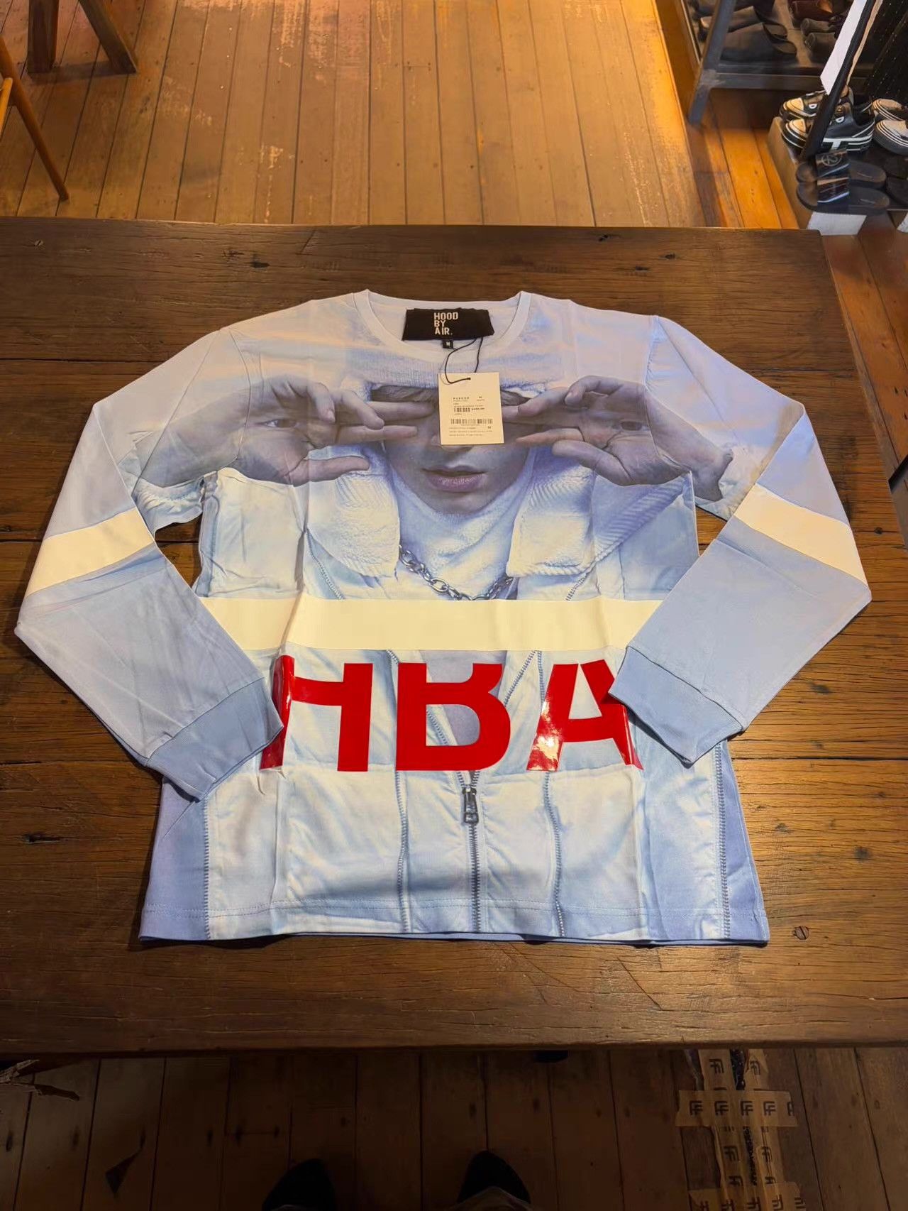 Hood By Air HBA HOOD BY AIR 15FW Allover Seven Wonders LS Tee Ｑ25 Size US M / EU 48-50 / 2 - 1 Thumbnail