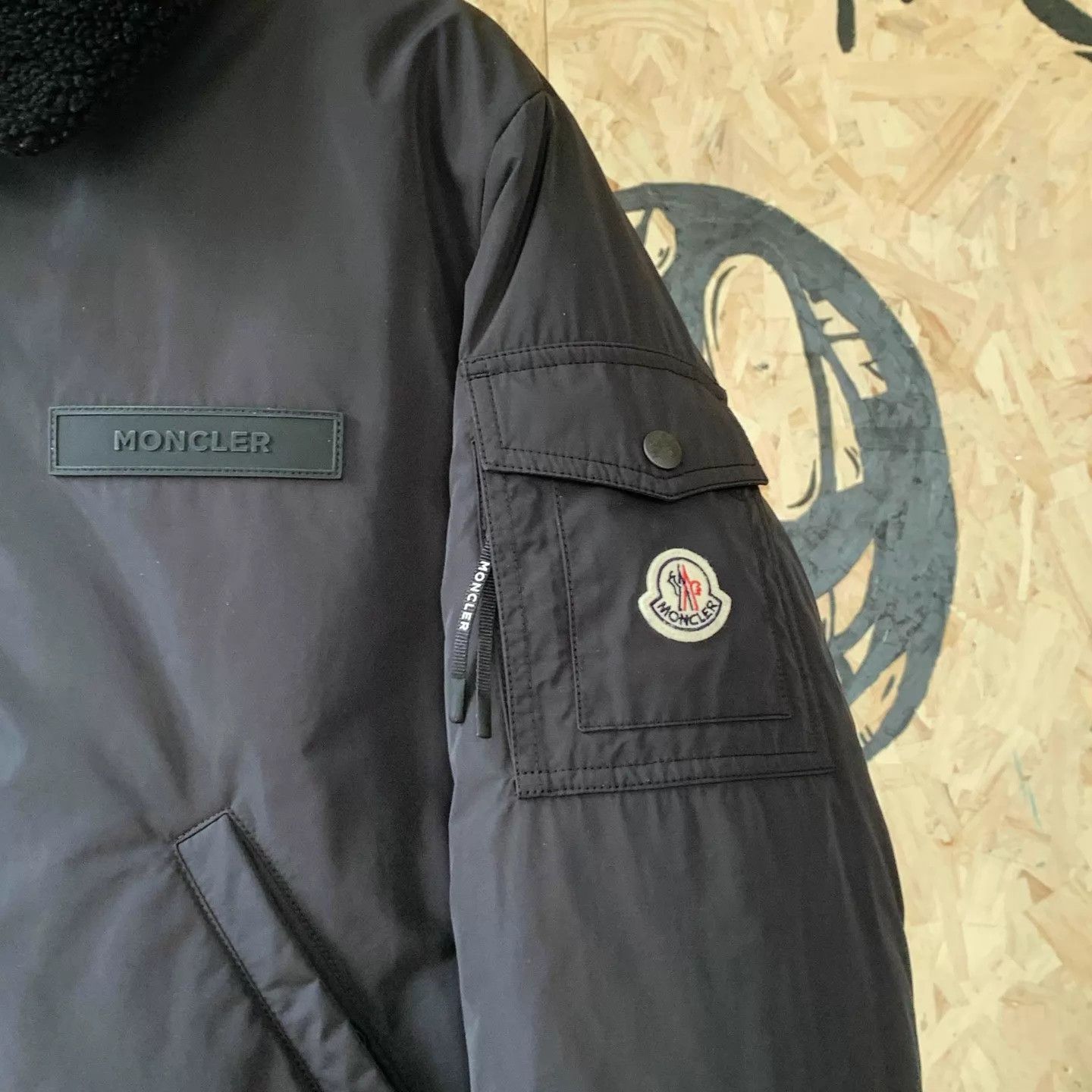 Moncler Moncler Double-Faced Flight Jkt Lamb Wool Lining Size 3 MINT Size M / US 6-8 / IT 42-44 - 8 Thumbnail
