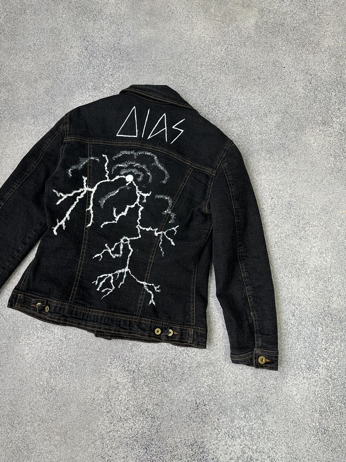 Dolce & Gabbana × Vintage Vintage Dolce&Gabbana HandPrinted Woman Denim Jacket Size S / US 4 / IT 40 - 2 Thumbnail