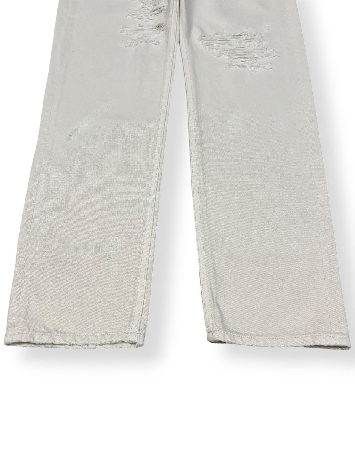 Japanese Brand Another Edition Slim Tapered Fit Heavy Distressed Jeans Size US 29 - 5 Thumbnail