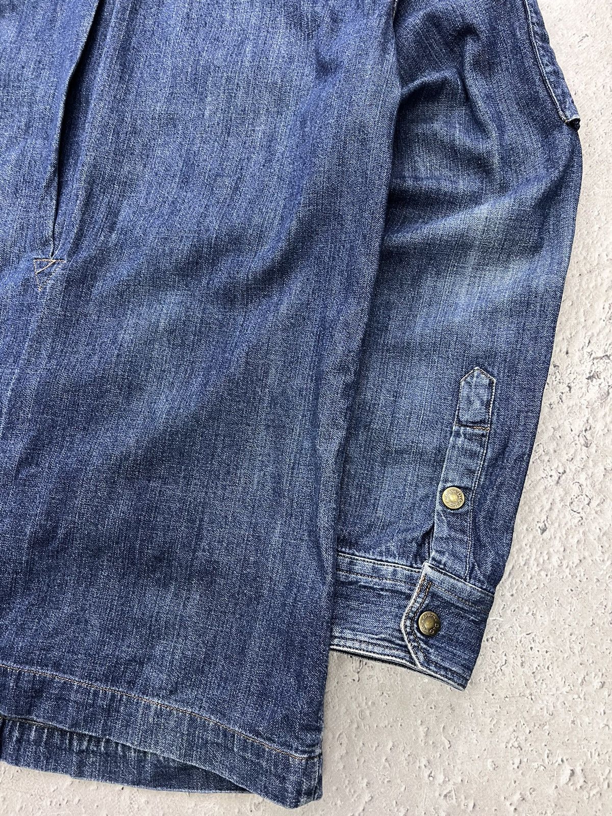 Dolce & Gabbana × Vintage Dolce & Gabbana Shirt denim with pockets Sleeve Shirt Size US L / EU 52-54 / 3 - 13 Thumbnail