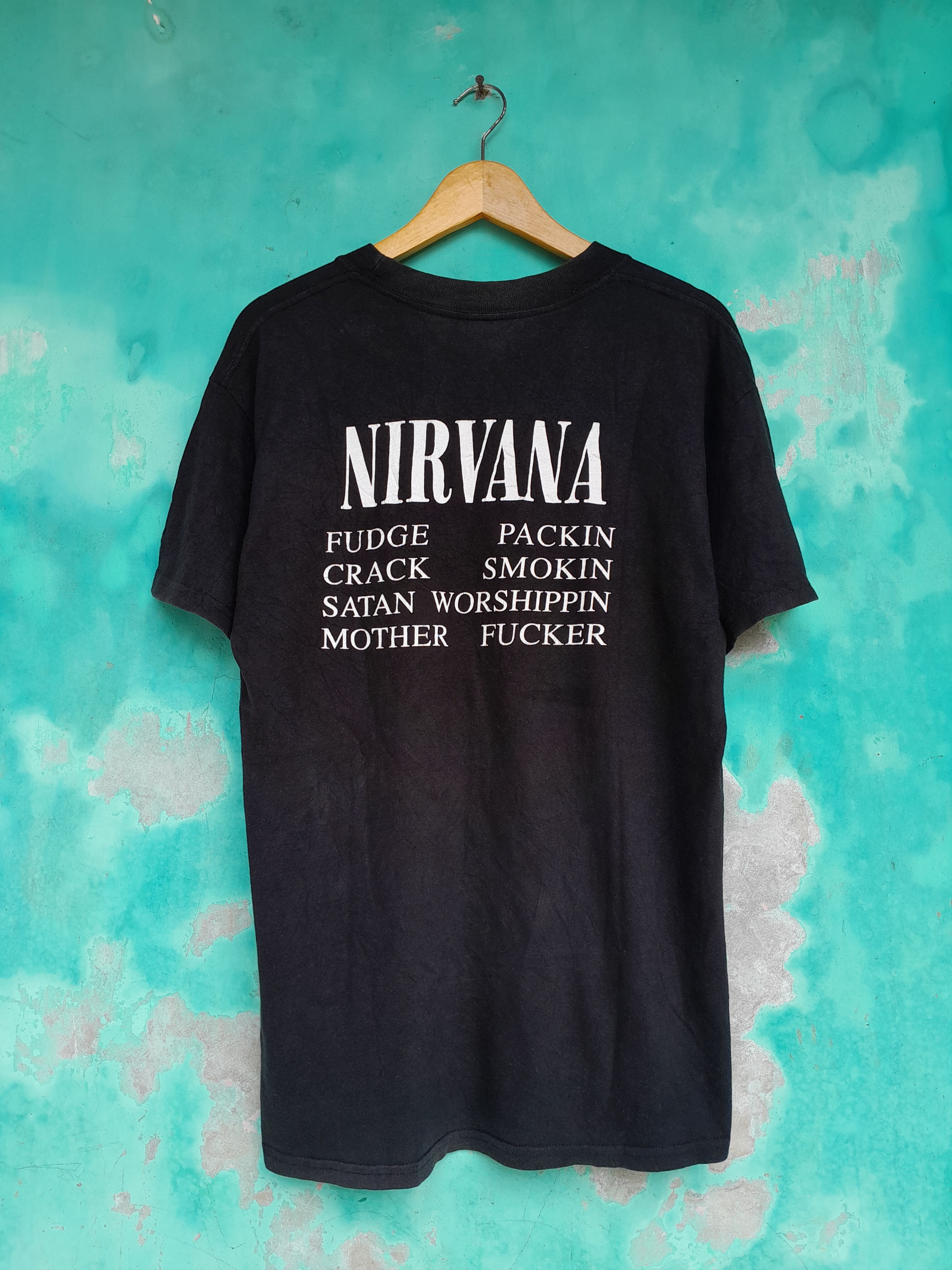 Band Tees Vintage NIRVANA Vestibule circle limbo shirt Size US M / EU 48-50 / 2 - 2 Thumbnail