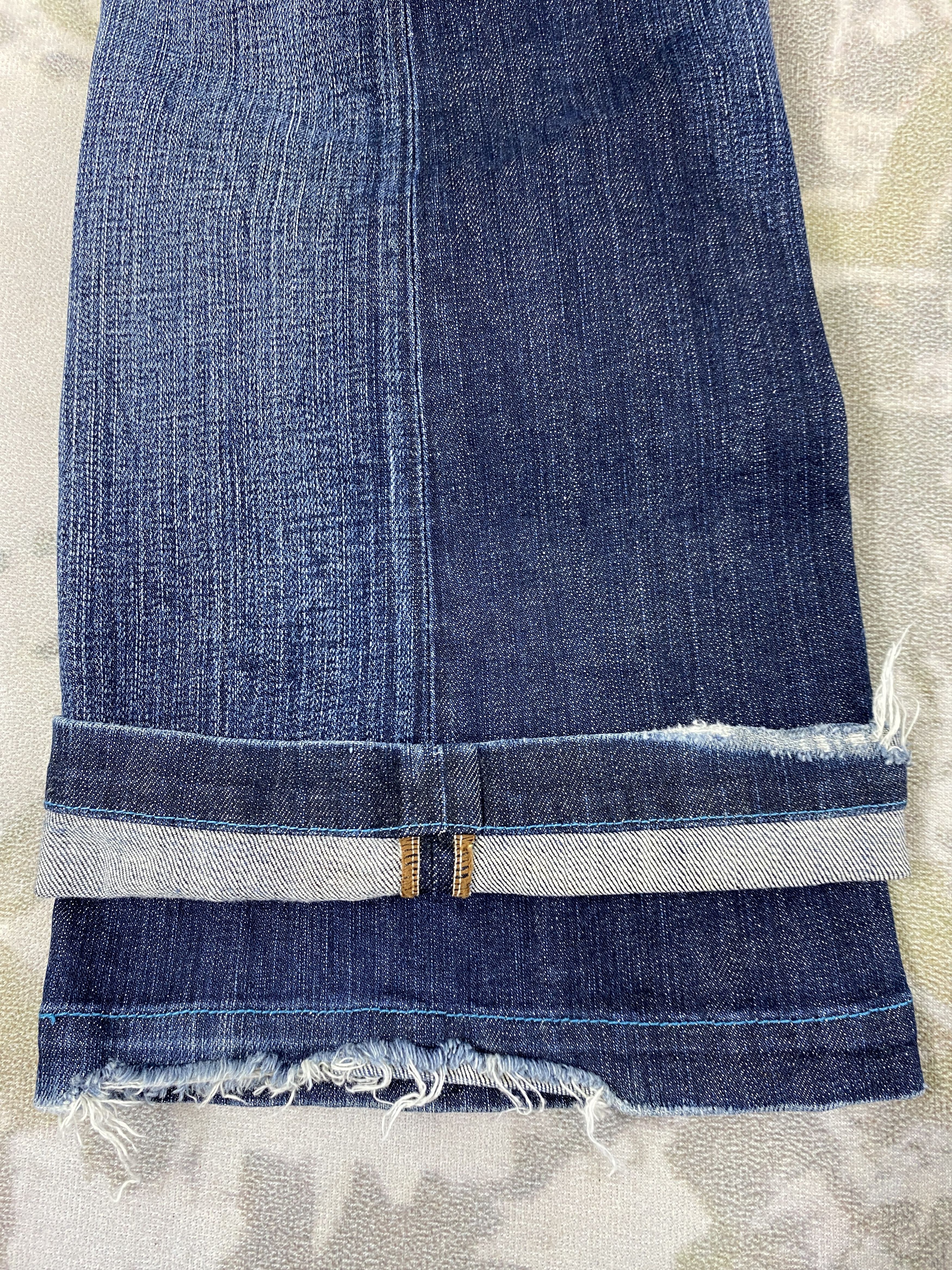 Levi's Blue Vintage Levi's Flare Jeans 30x32 Denim- JN3661 Size US 30 / EU 46 - 11 Thumbnail
