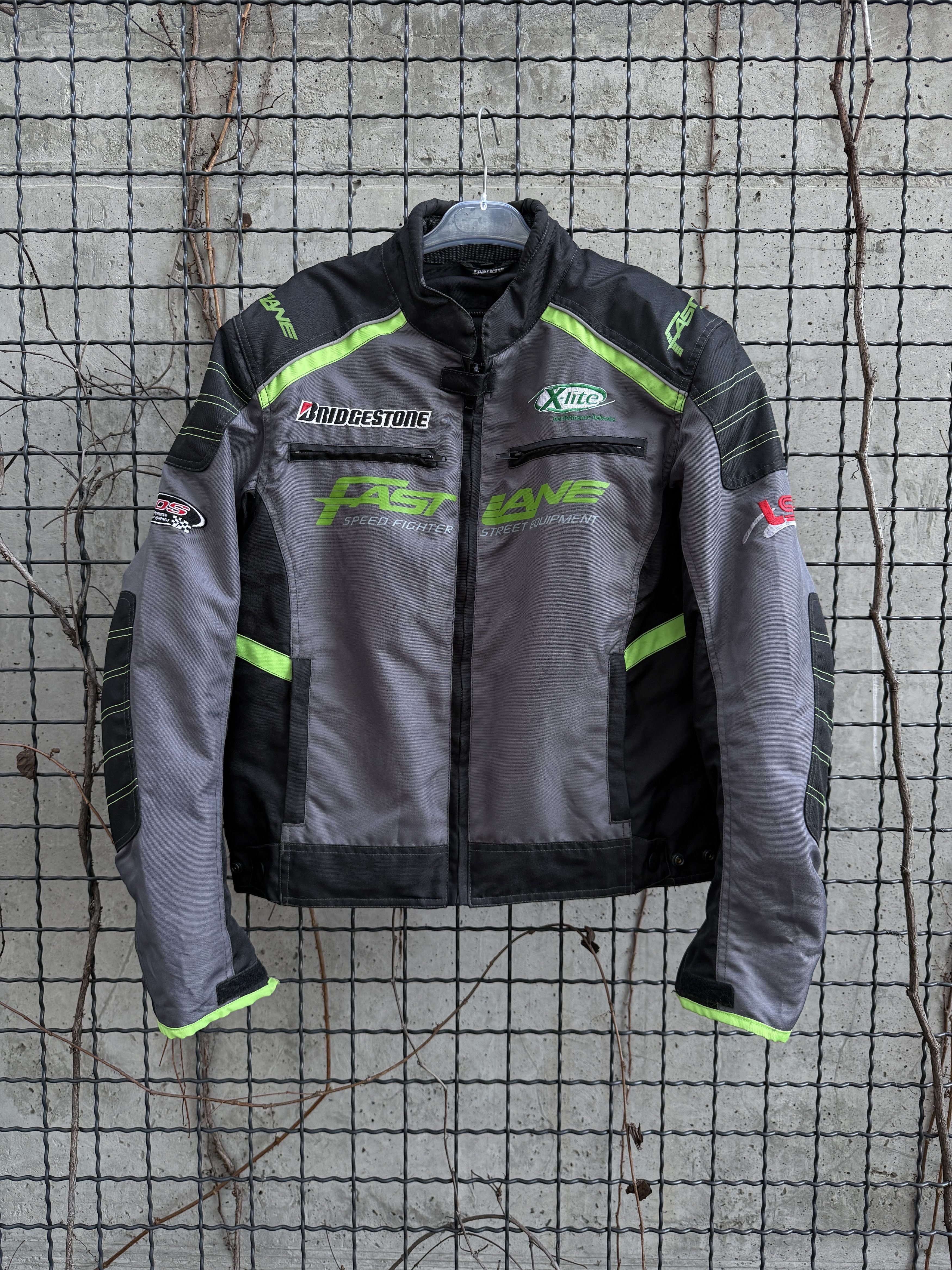 Vintage Vintage Fast Lane Bridgestone X Lite Racing Jacket Size US M / EU 48-50 / 2 - 1 Thumbnail