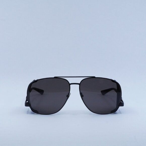 Saint Laurent Paris Saint Laurent SL 653 LEON LEATHER SPOILER 002 Sunglasses Size ONE SIZE - 3 Thumbnail
