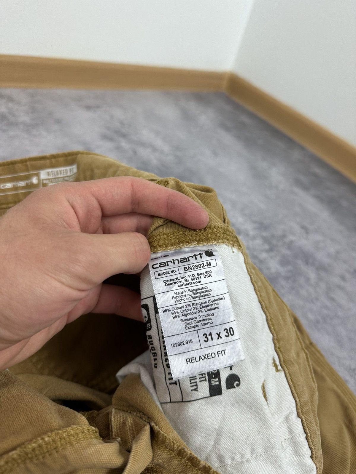 Carhartt Vintage Carhartt Double Knee USA Utility Y2K Carpenter Pants Size US 31 - 17 Thumbnail