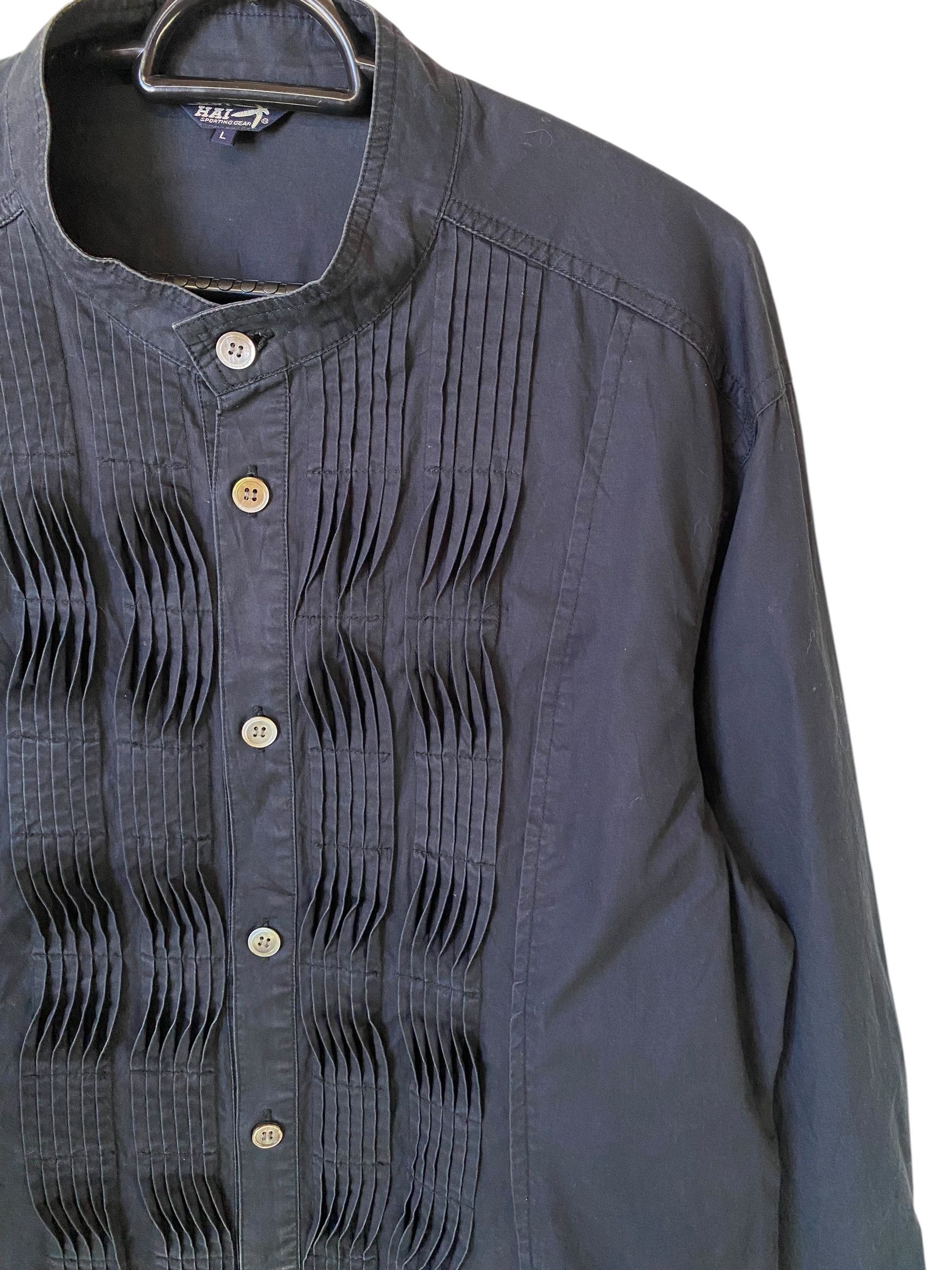 Designer × Hai Sporting Gear × Pleats Please Issey Miyake Hai sporting gear pleated shirt Size US M / EU 48-50 / 2 - 4 Thumbnail