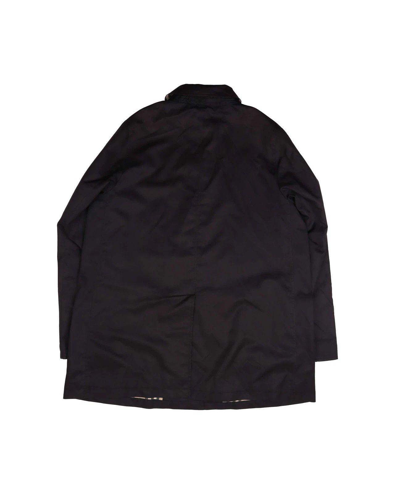 Burberry Women's Burberry London Car Coat Black Jacket Size L Size L / US 10 / IT 46 - 2 Thumbnail