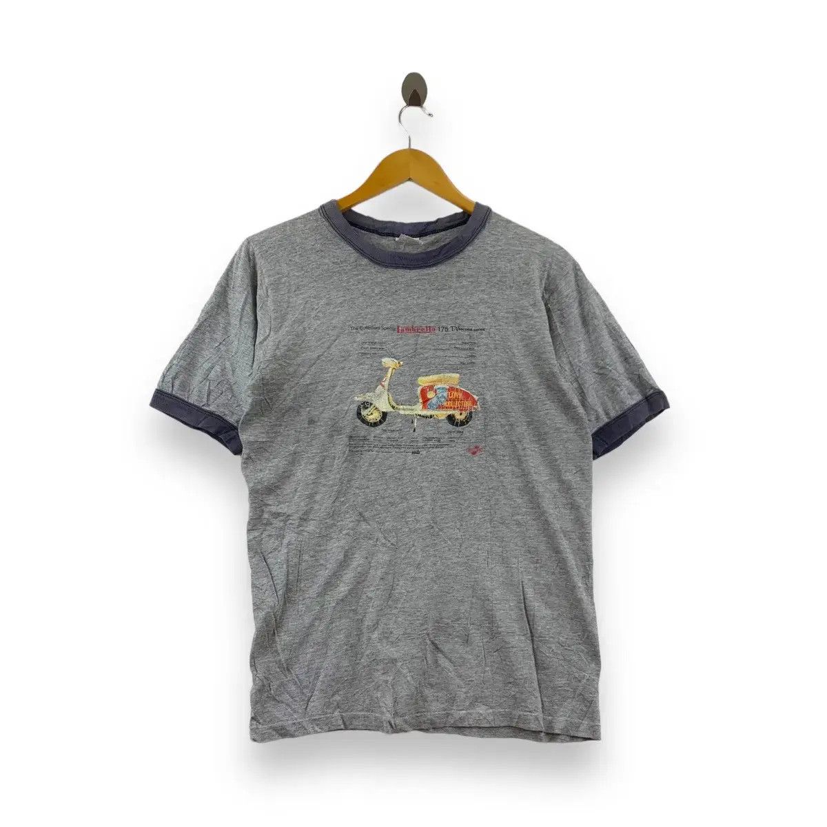Lambretta Vintage 80’ LAMBRETTA 175 TV Second Series Vespa Tee Shirt Size US M / EU 48-50 / 2 - 1 Thumbnail