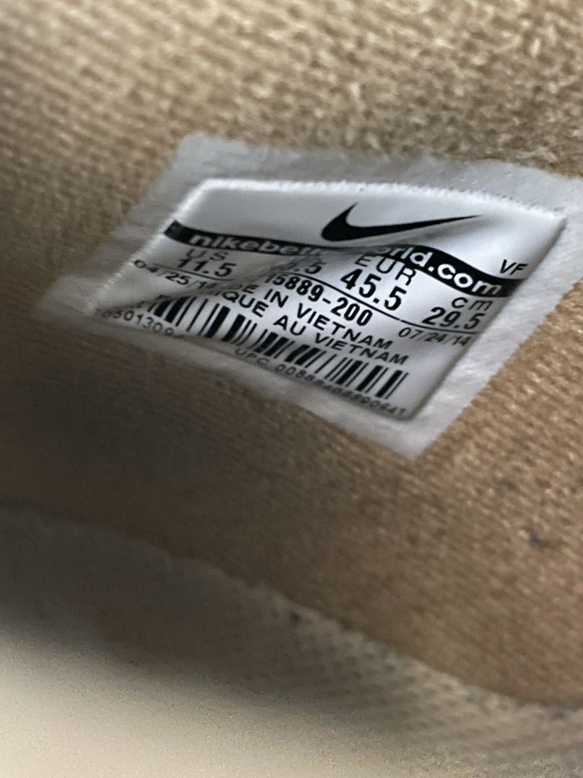 Nike Nike Hi-Top Wheats Size US 11.5 / EU 44-45 - 8 Thumbnail