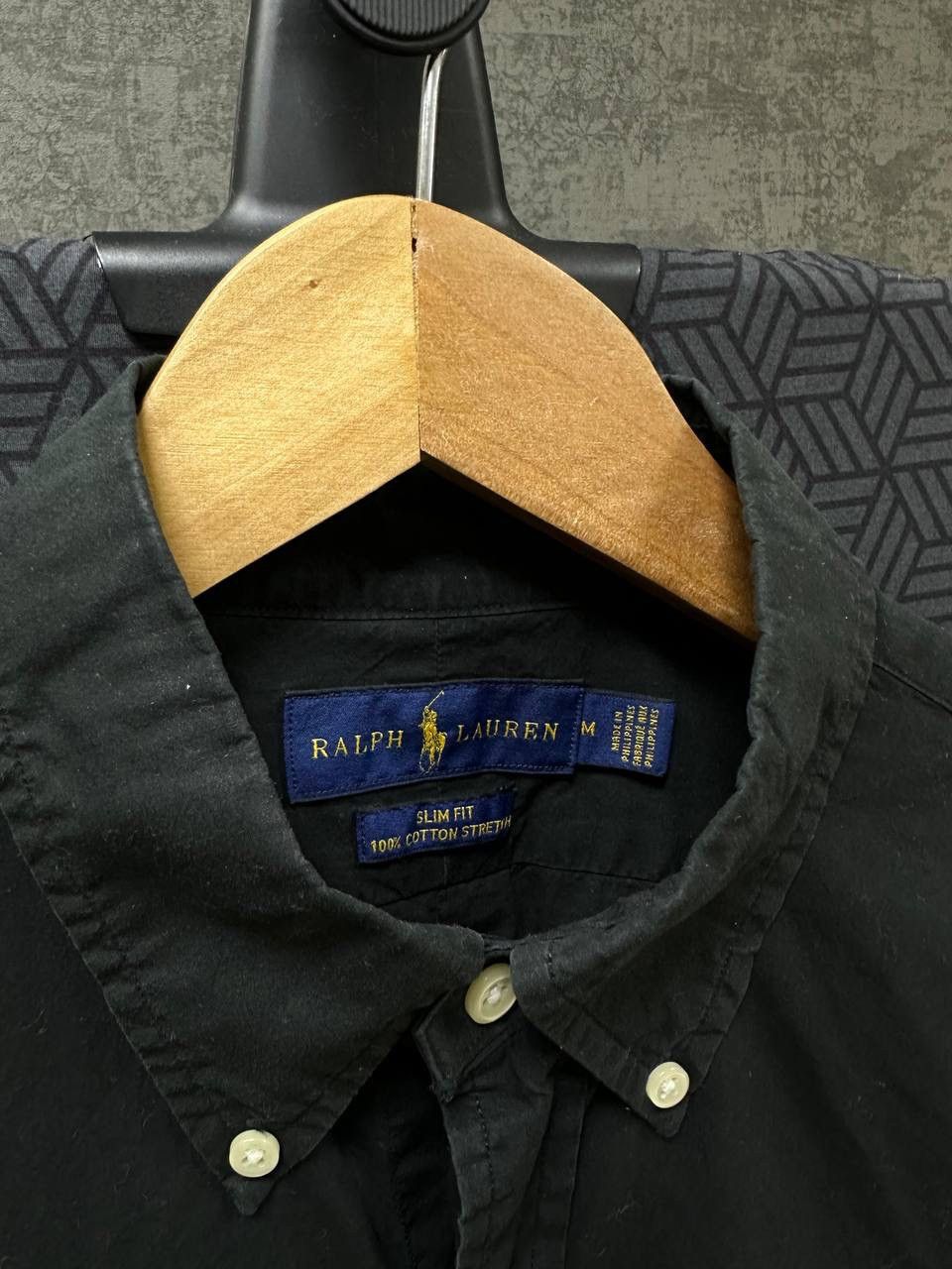 Polo Ralph Lauren × Vintage Vintage Polo Ralph Lauren Black PRL Shirt Size US M / EU 48-50 / 2 - 9 Thumbnail