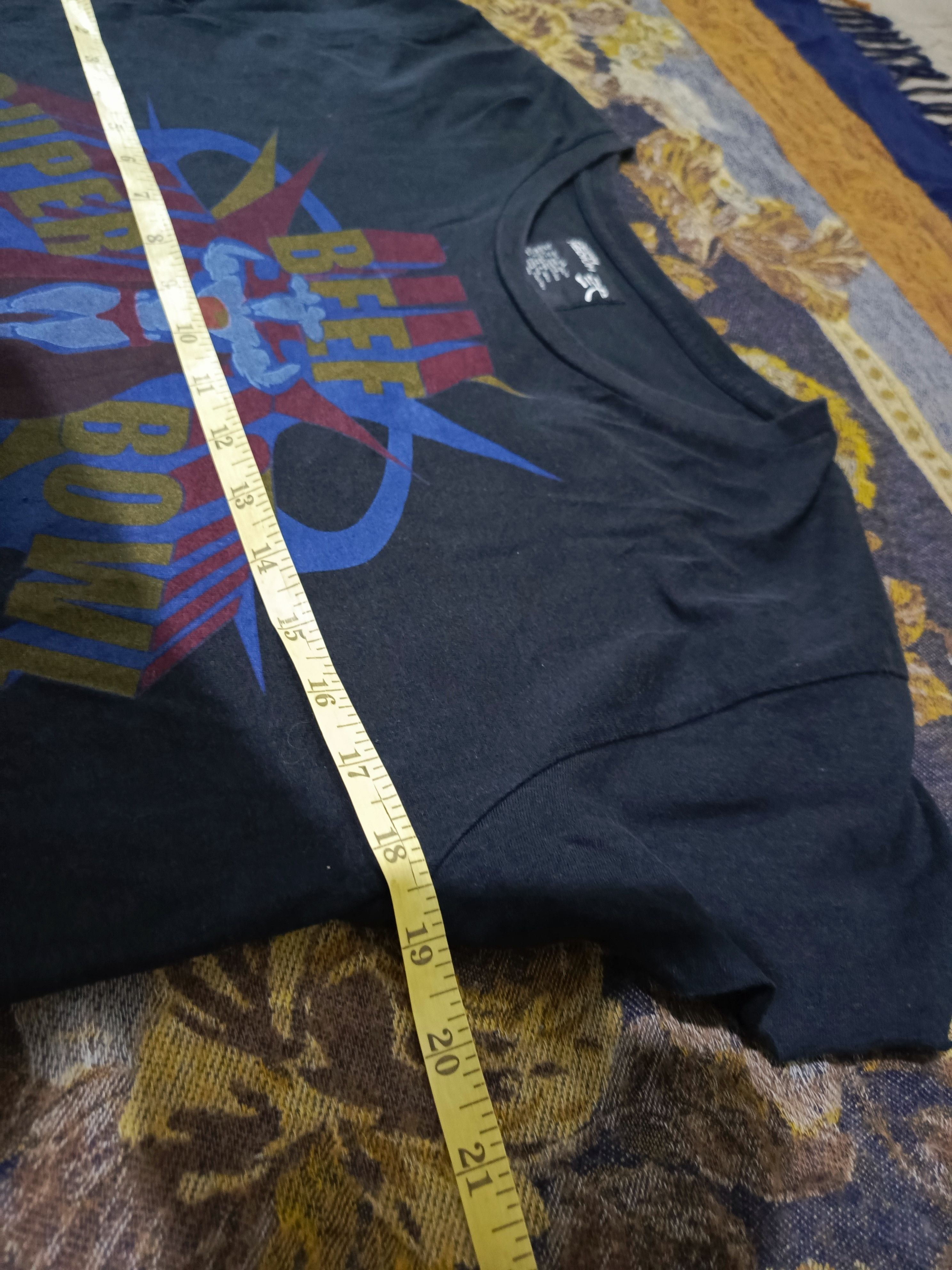 PPFM PPFM Beef Super Bowl T-Shirt – Rare Comic Style Streetwear Size US M / EU 48-50 / 2 - 12 Thumbnail