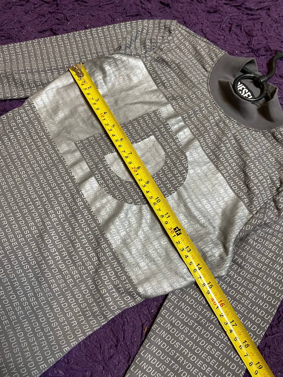 Diesel Vintage diesel Sweater big logo Size US S / EU 44-46 / 1 - 12 Thumbnail