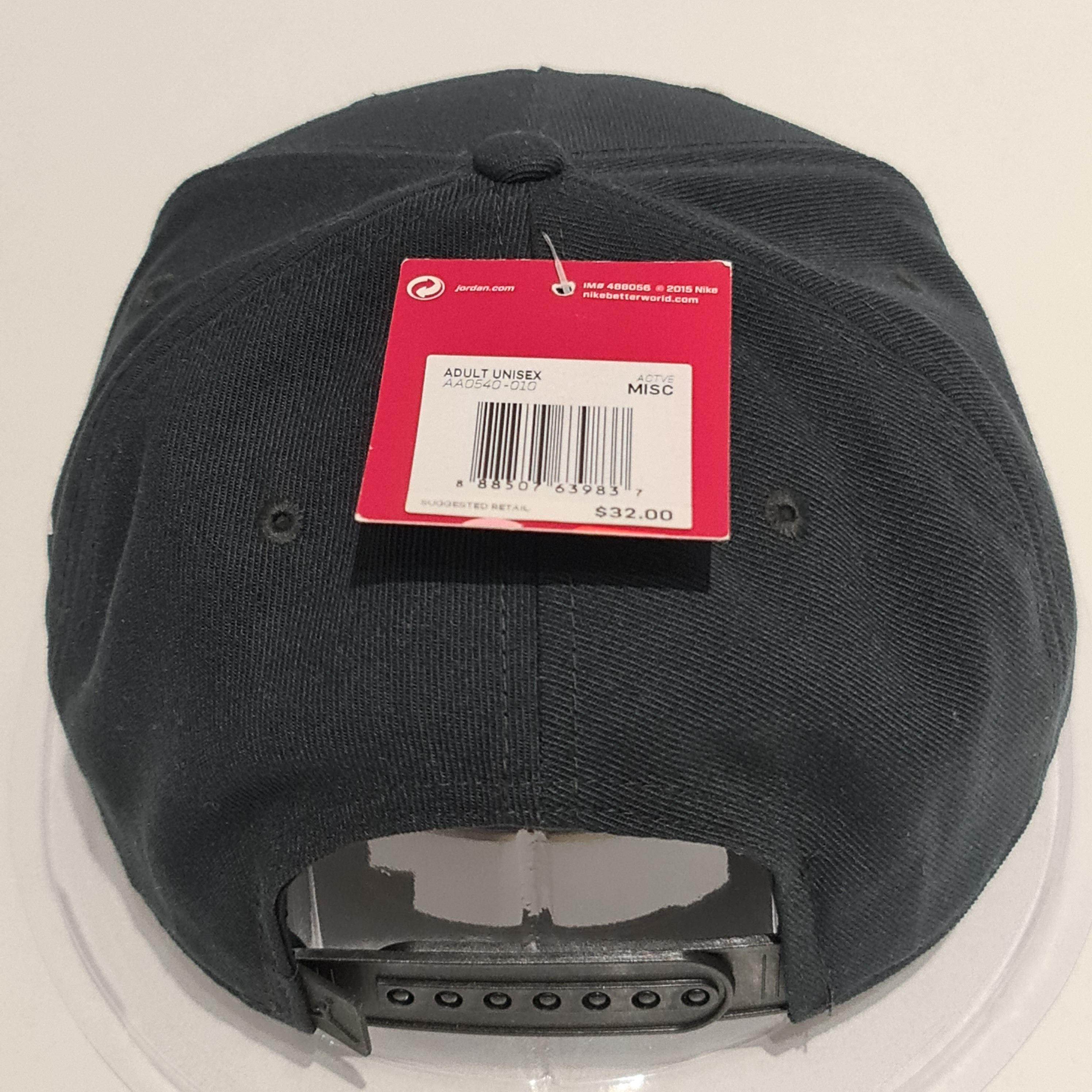 Jordan Brand Jordan Cap Snapback 'RE2PECT' Black Size ONE SIZE - 9 Thumbnail