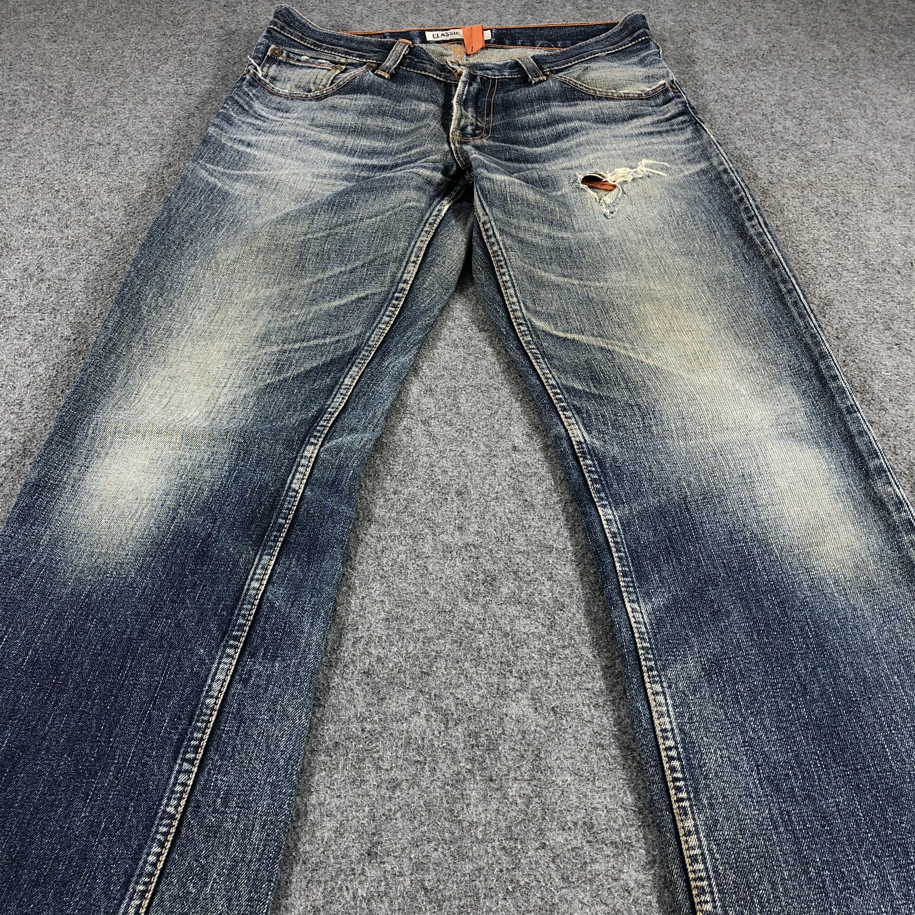 Levi's × Vintage Vintage Blue Wash Levis 502 Jeans-JM1419 Size US 32 / EU 48 - 3 Thumbnail