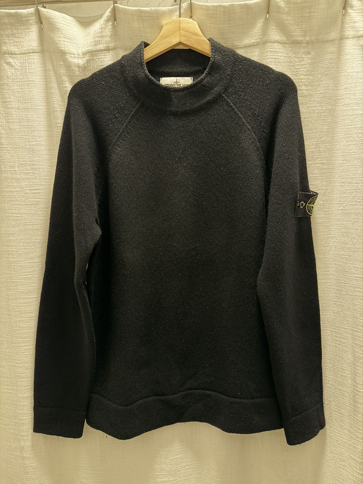 Stone Island Stone Island FW18 - Black Mock Neck Size US L / EU 52-54 / 3 - 1 Thumbnail
