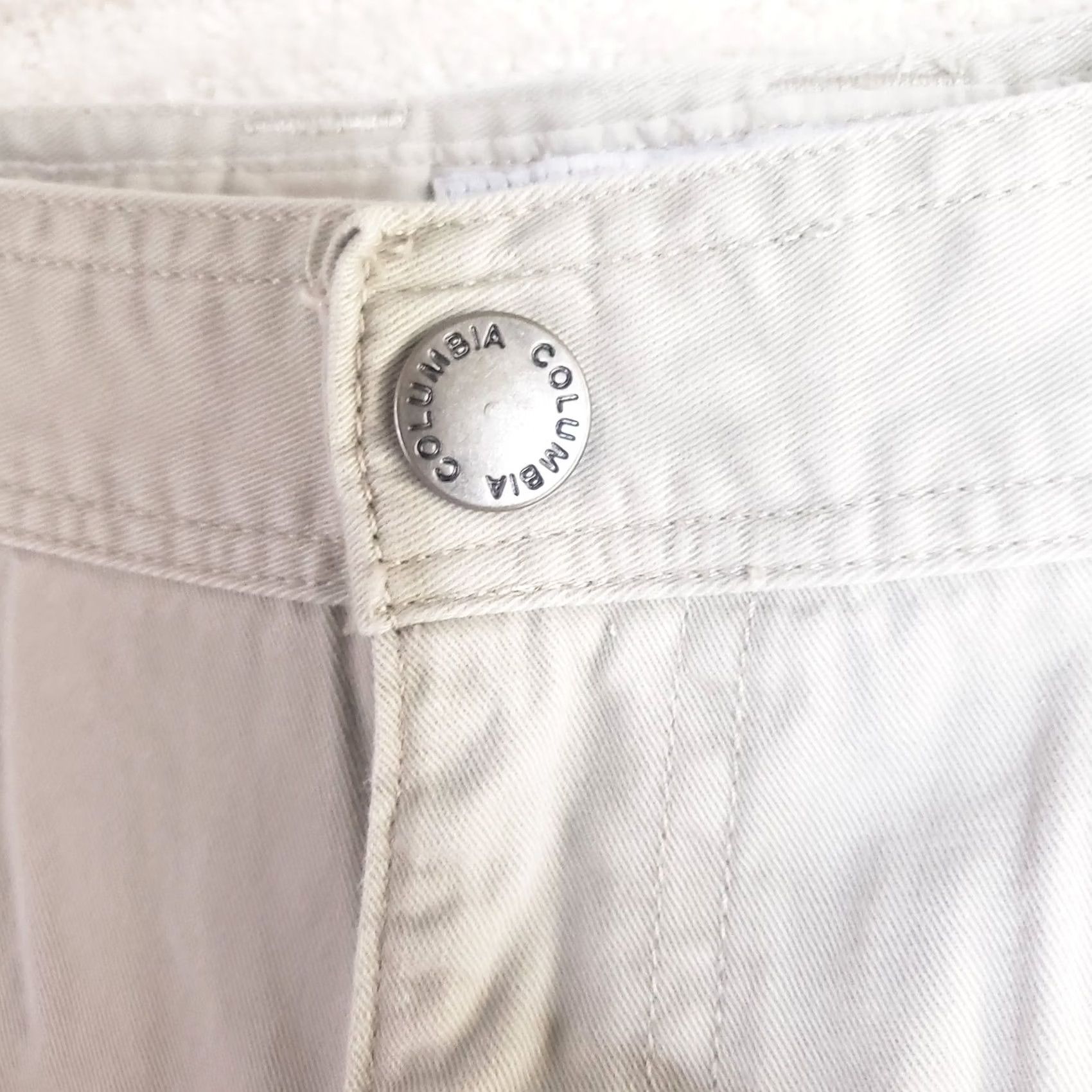 Vintage Columbia Cargo Shorts Mens 38x10 Beige 100% Cotton Relaxed Fit Short Size US 38 / EU 54 - 6 Thumbnail