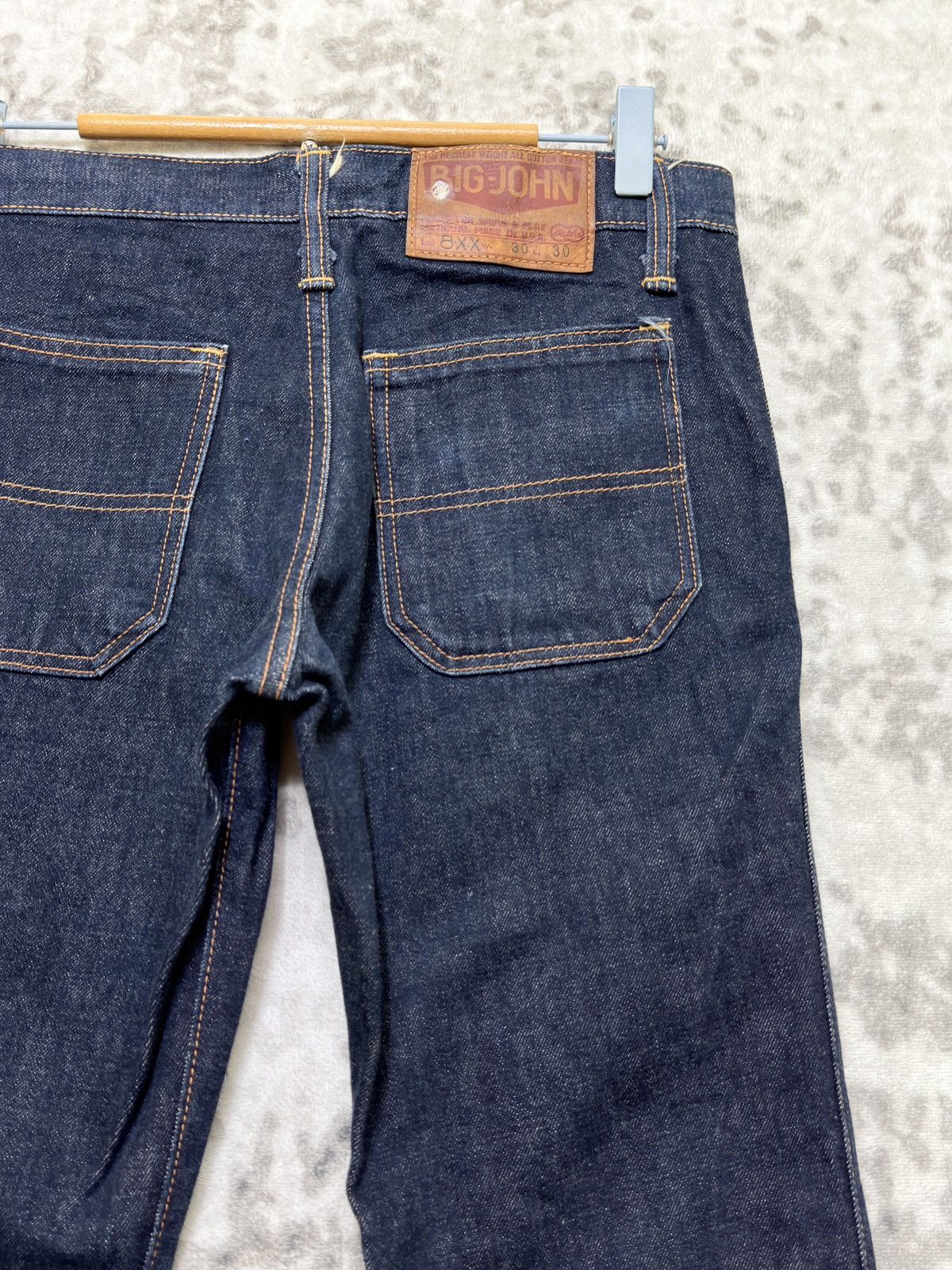 Big John Vintage Big John Bell Bottom Flare Patch Bush Pant Denim Size US 29 - 12 Thumbnail
