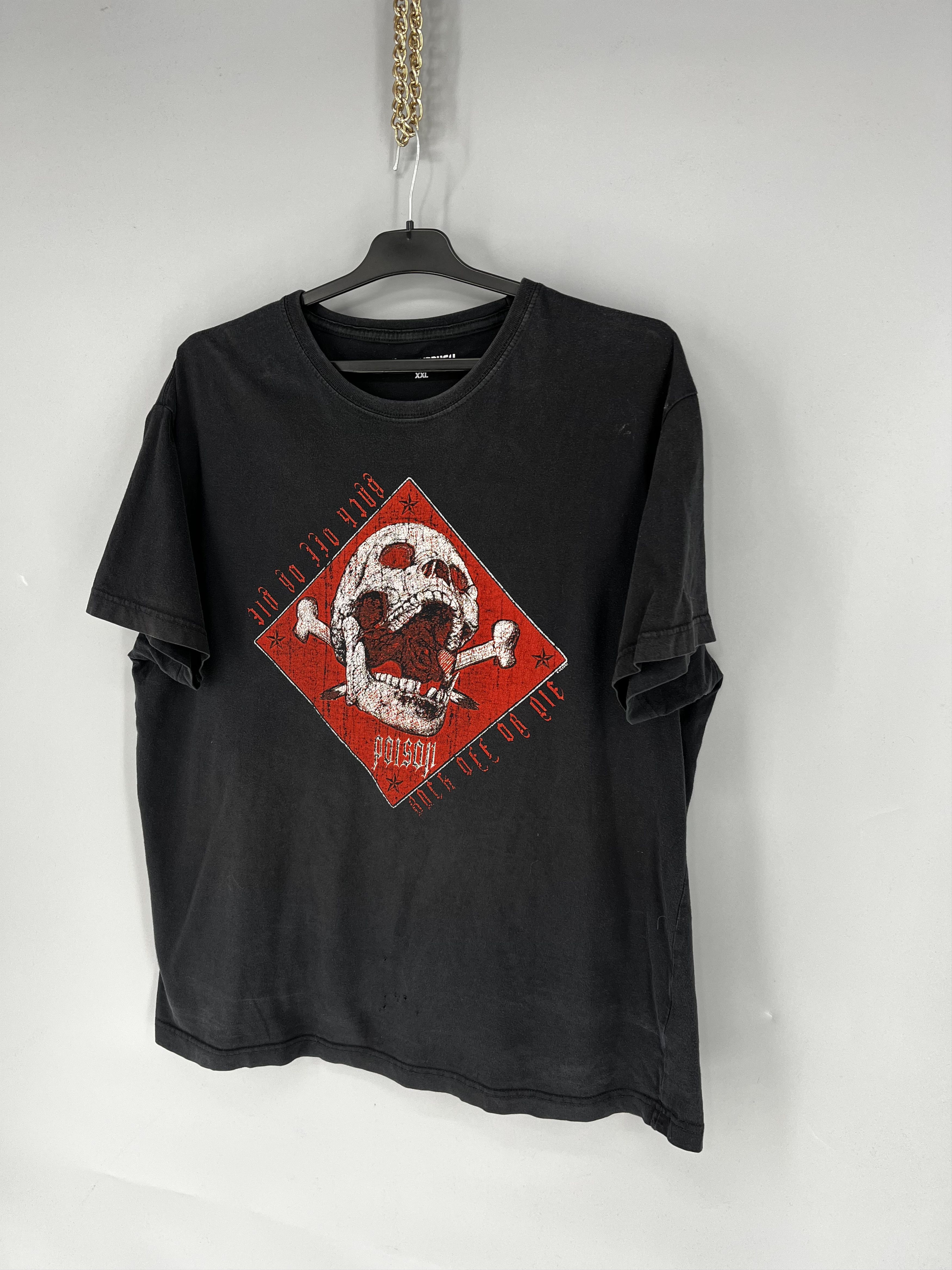 Band Tees Y2K Poison American Rock Band Reissue T Shirt Size XXL Size US XXL / EU 58 / 5 - 3 Thumbnail