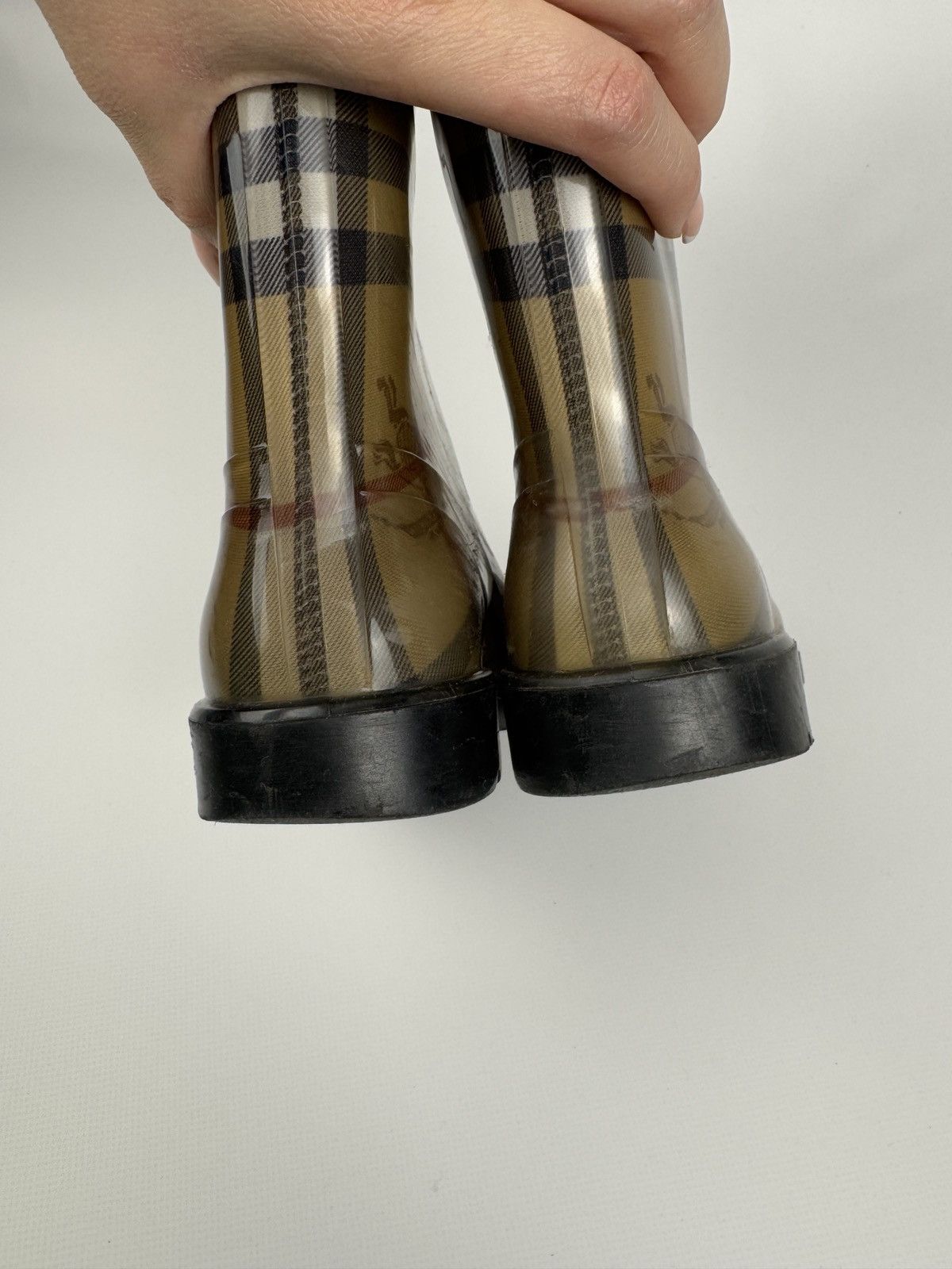 Burberry Burberry Rain Boots Nova Check Y2K Size US 6 / IT 36 - 13 Thumbnail