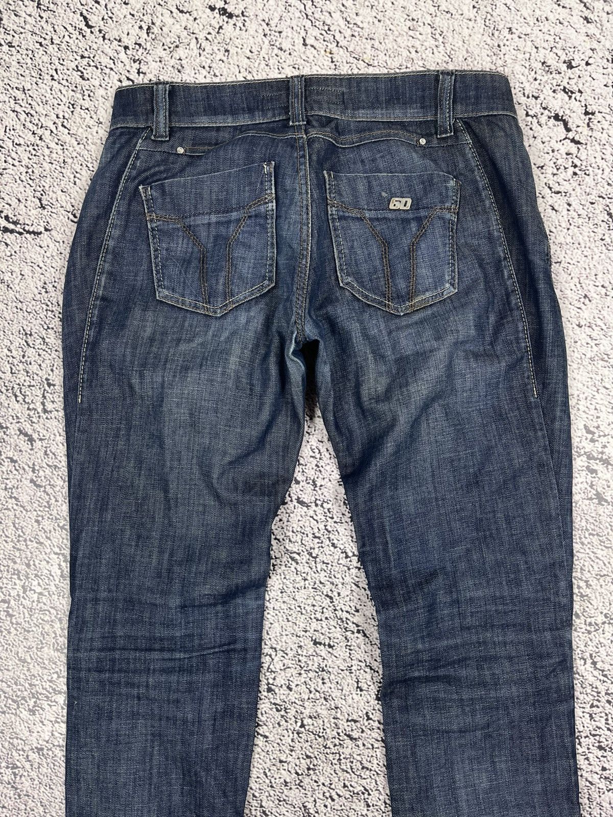 Miss Sixty Vintage Miss Sixty Pleated AvantGarde Jeans pants japanese Size 27" / US 4 / IT 40 - 8 Thumbnail