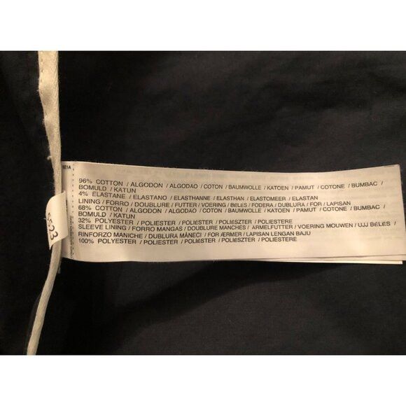 Mango Mango men's 96%cotton sport coat blazer jacket size: 42 Size 42R - 8 Thumbnail