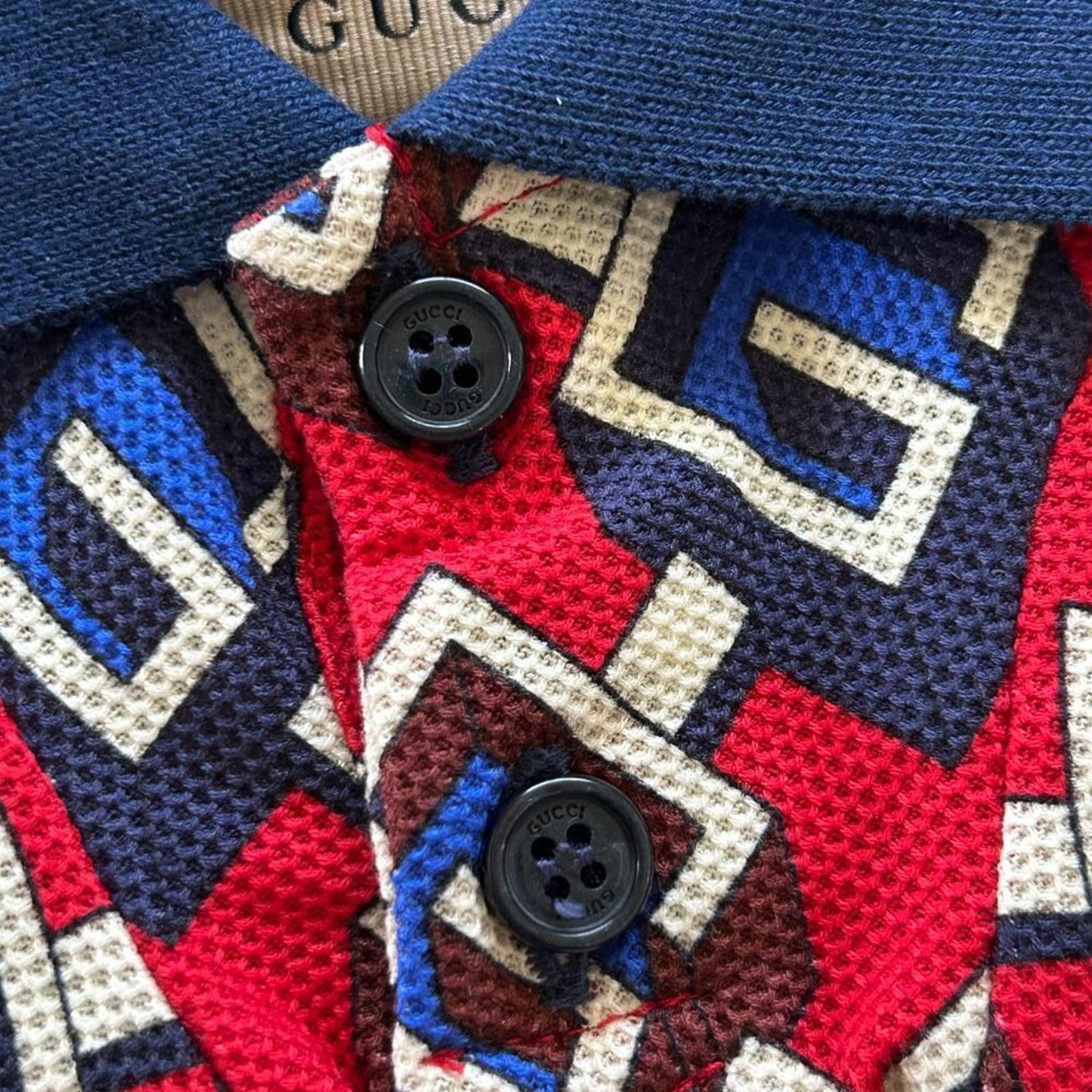 Gucci NWT sale GUCCI Gucci geometric G dog polo clothing size XXS Size ONE SIZE - 3 Thumbnail