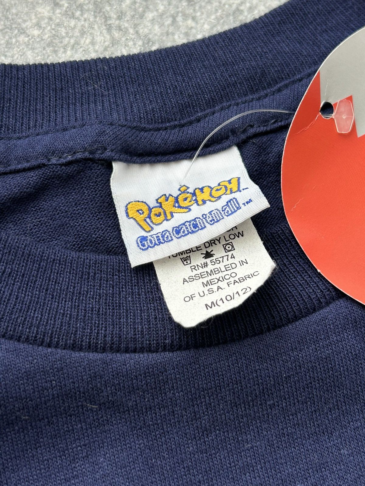 Pokemon New Vintage tee shirt 1999 pokemon rare y2k nintendo Size US XS / EU 42 / 0 - 6 Thumbnail