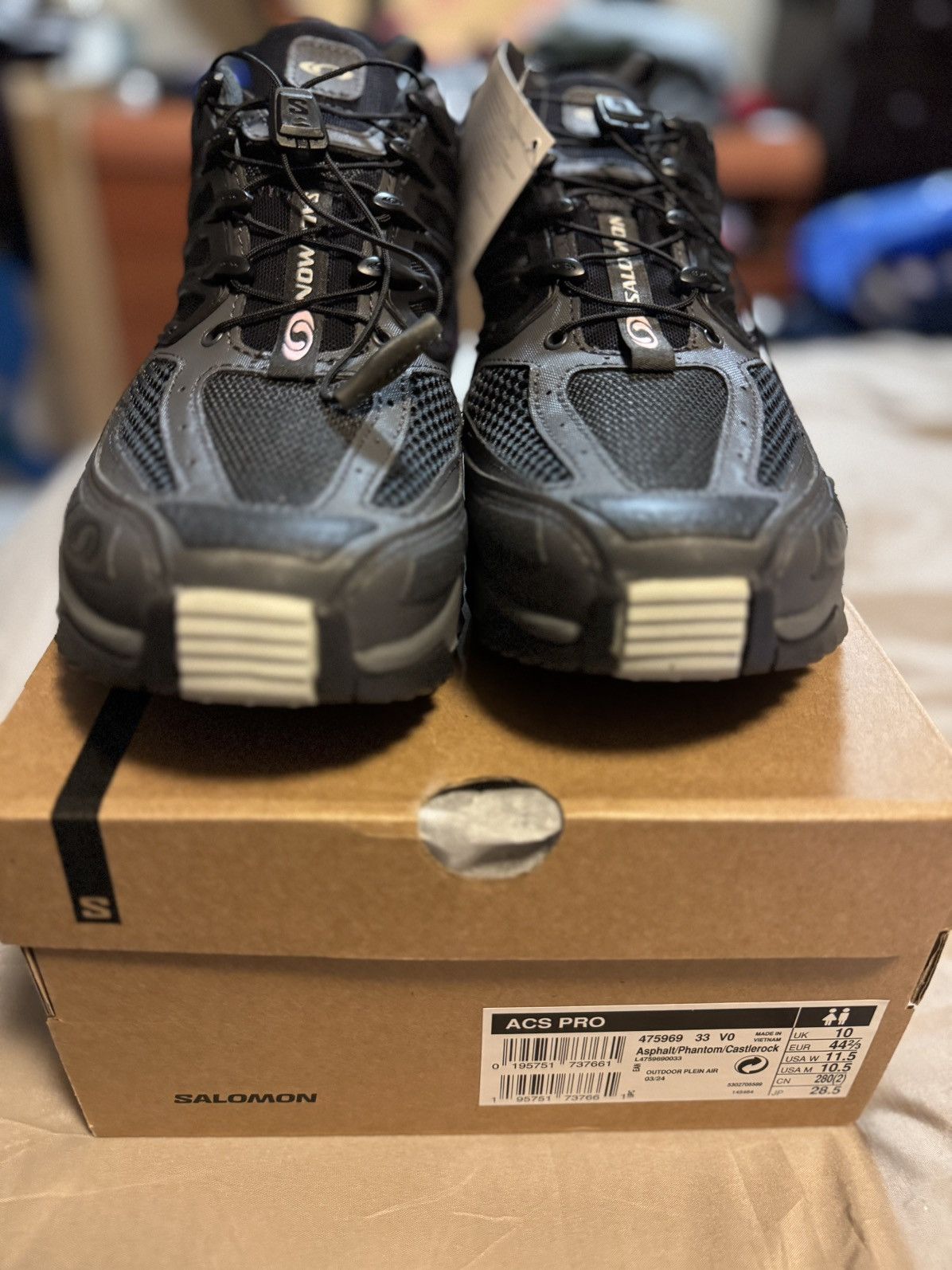 Salomon ACS Pro Asphalt Phantom NEW Size US 10.5 / EU 43-44 - 3 Thumbnail