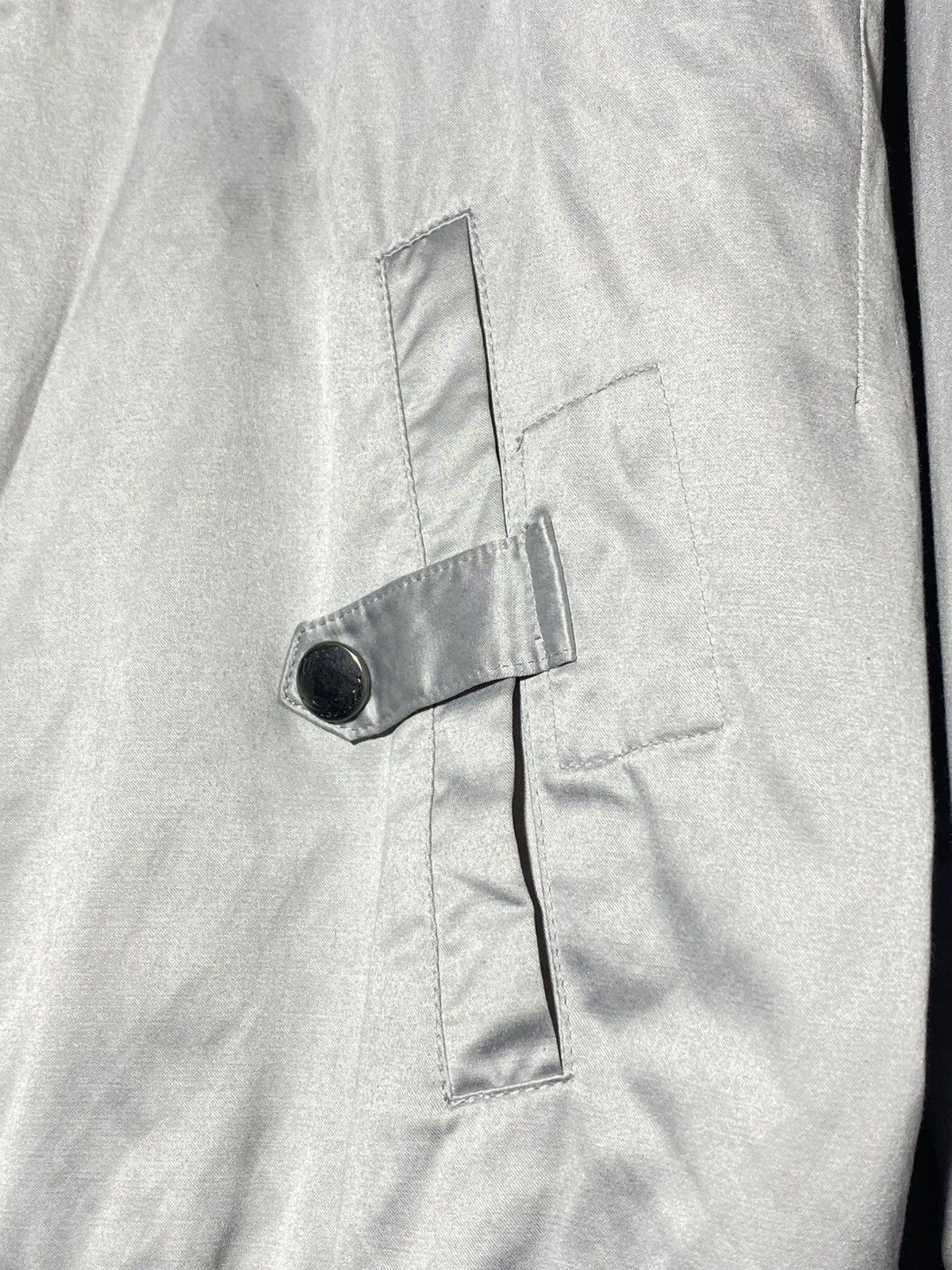 Allsaints All Saints A/W 2007 Silver Channel Bomber Jacket Size US L / EU 52-54 / 3 - 15 Thumbnail
