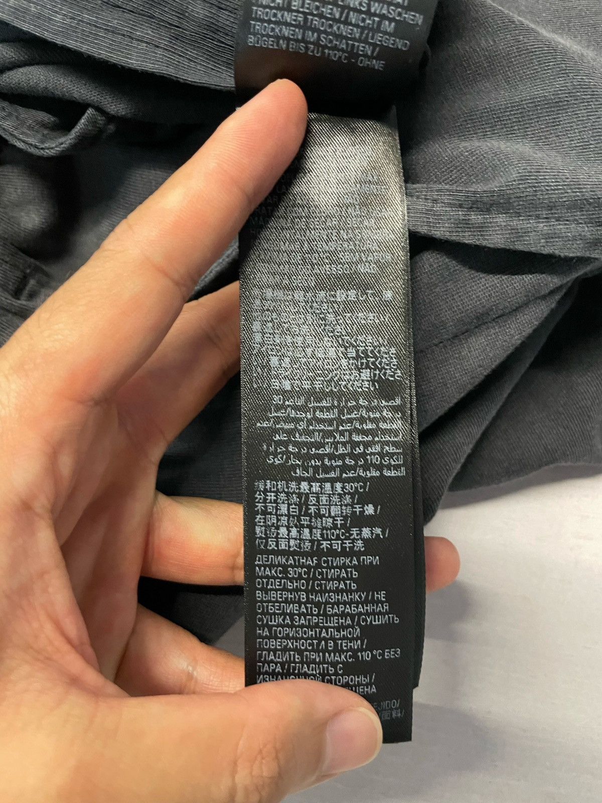 Balenciaga Balenciaga Vintage Black Logo Sweatpants Size US 30 / EU 46 - 15 Thumbnail