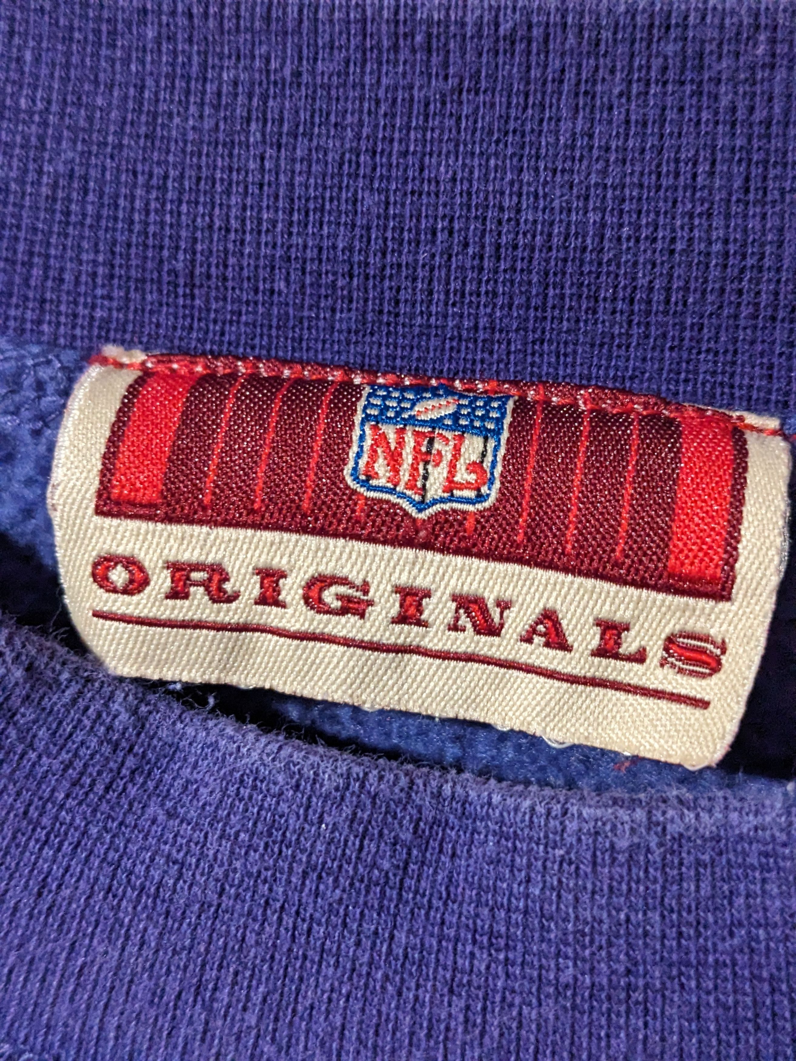 NFL × Vintage Vintage 90s Minnesota Vikings NFL Original Sweatshirt Size US XXL / EU 58 / 5 - 4 Thumbnail