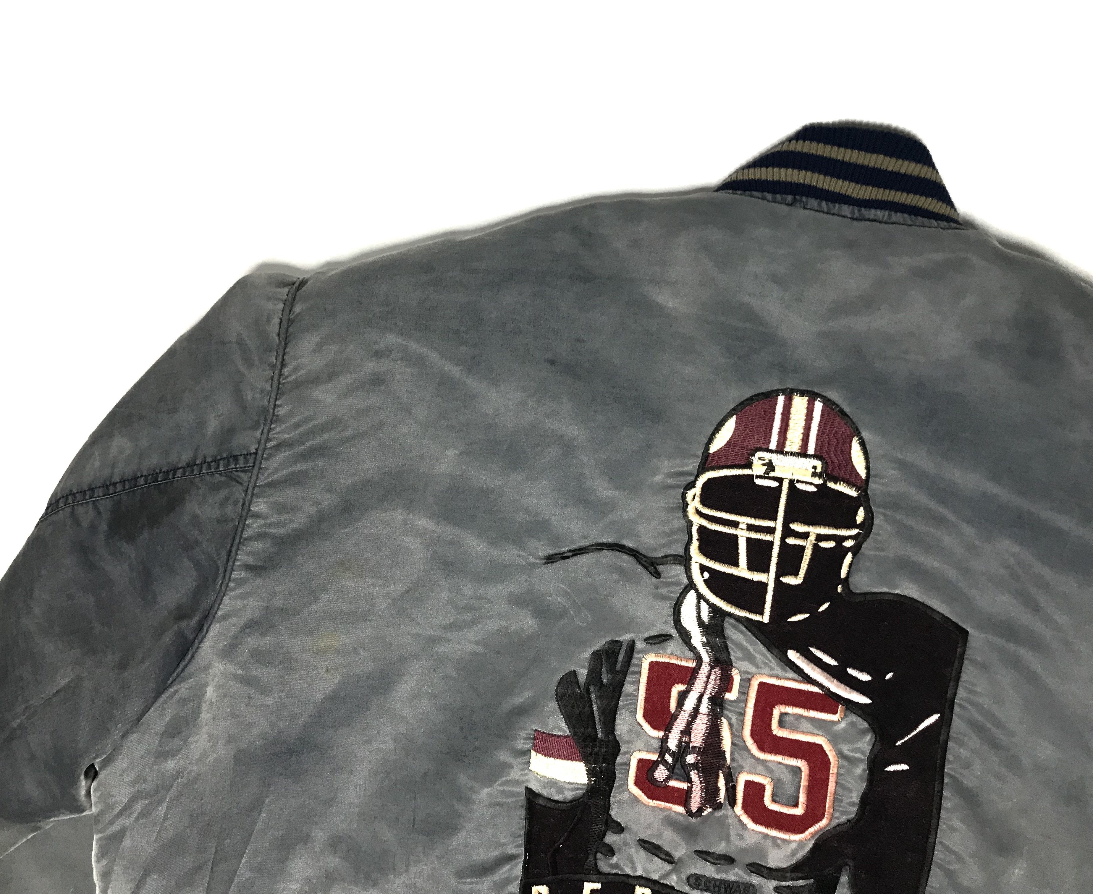 NFL Washington Redskins Vintage 90s Satin Varsity Jacket Sz XL Size US XL / EU 56 / 4 - 10 Thumbnail
