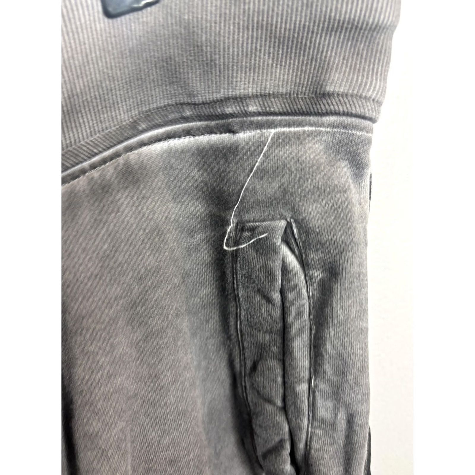 Prps PRPS Goods & Co Pants Mens XL Gray Quilted Moto Jogger Streetwear Tapered Pocketed Elastic Waist Streetwear Style, 200 chars max Size US 36 / EU 52 - 4 Thumbnail