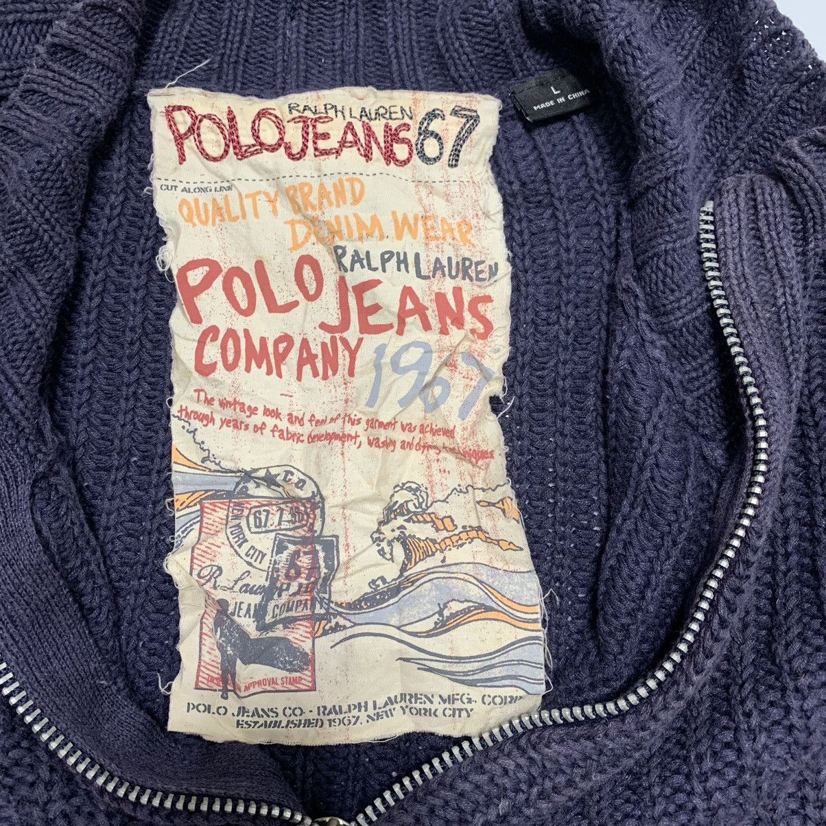 Polo Ralph Lauren Polo Jeans Ralph Lauren Knitwear Jacket Size US L / EU 52-54 / 3 - 10 Thumbnail